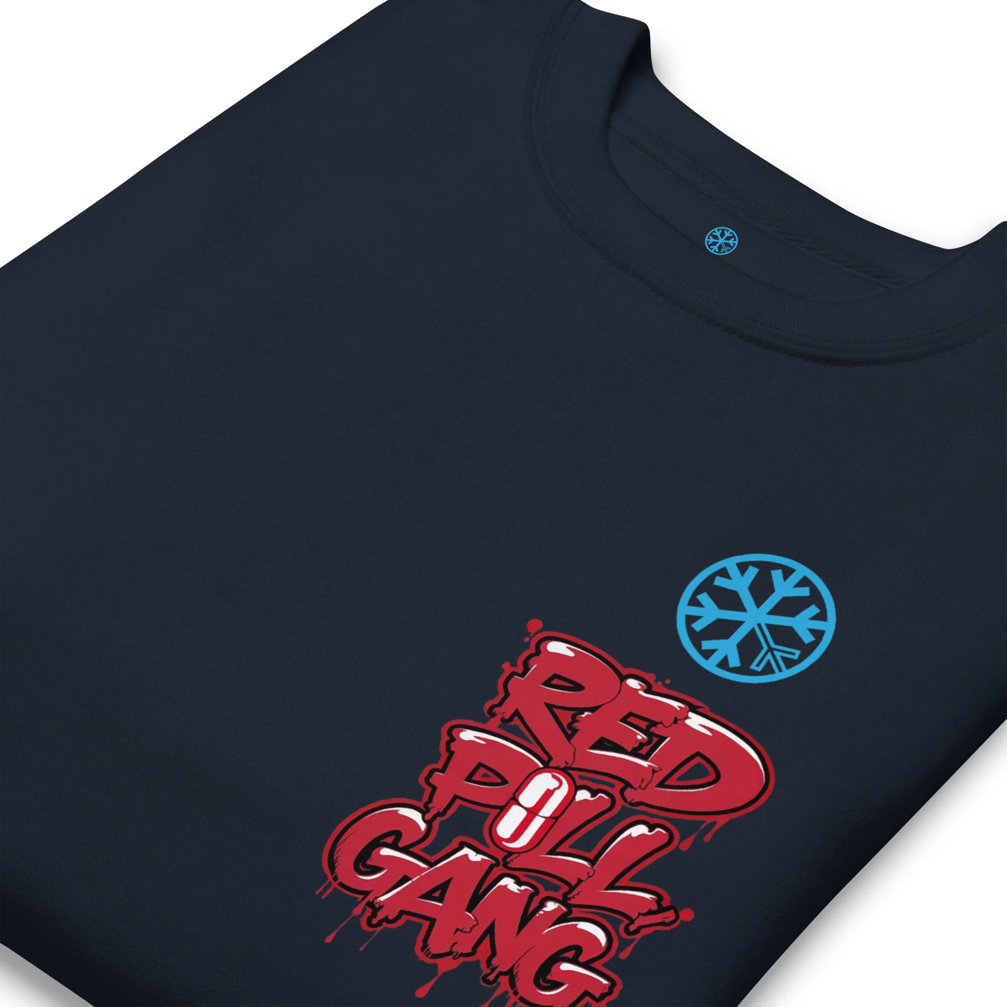 Red Pill Gang Graffiti Sweatshirt - Image 6