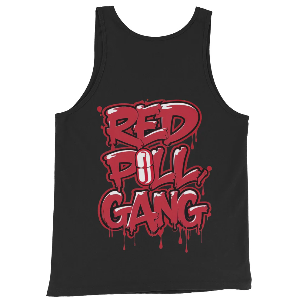 Red Pill Gang Graffiti Tank Top