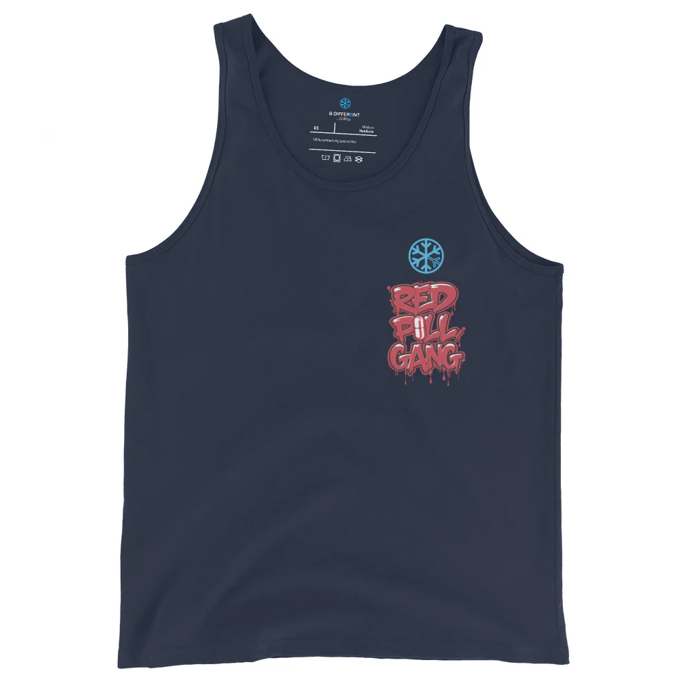Red Pill Gang Graffiti Tank Top - Image 5