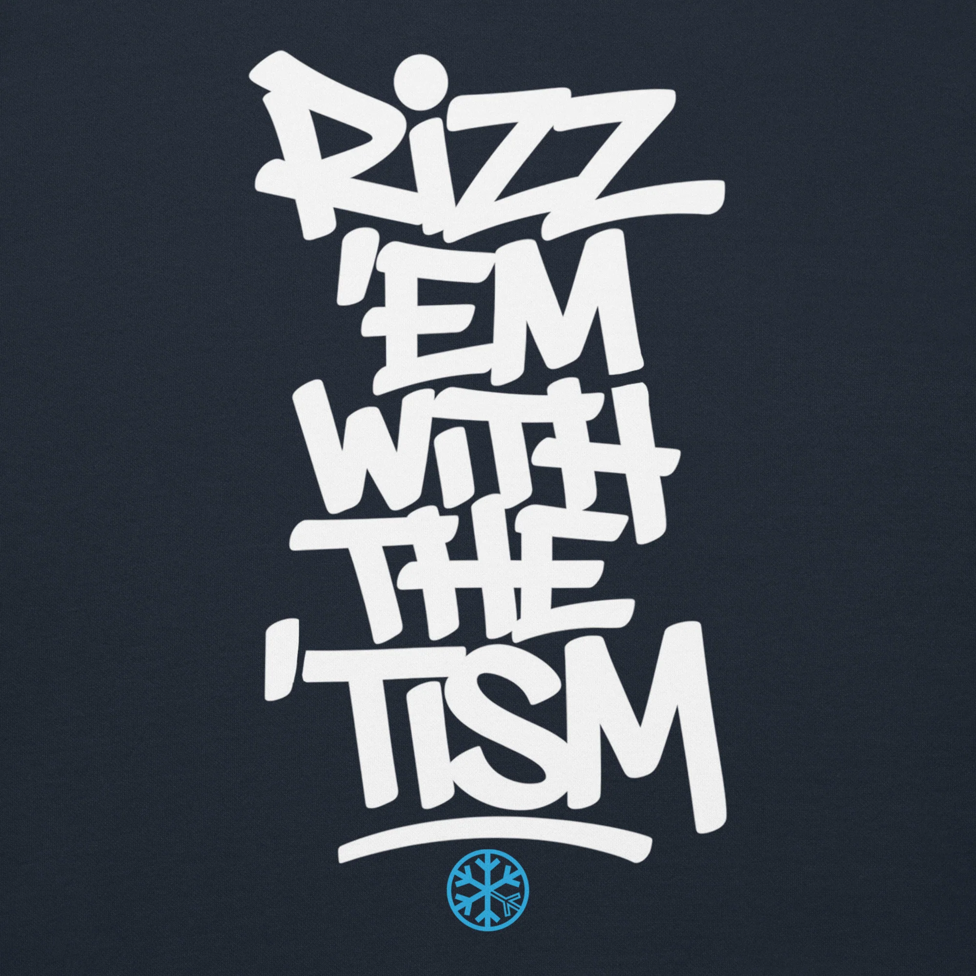 Rizz 'Em With The 'Tism Graffiti Hoodie - Image 14