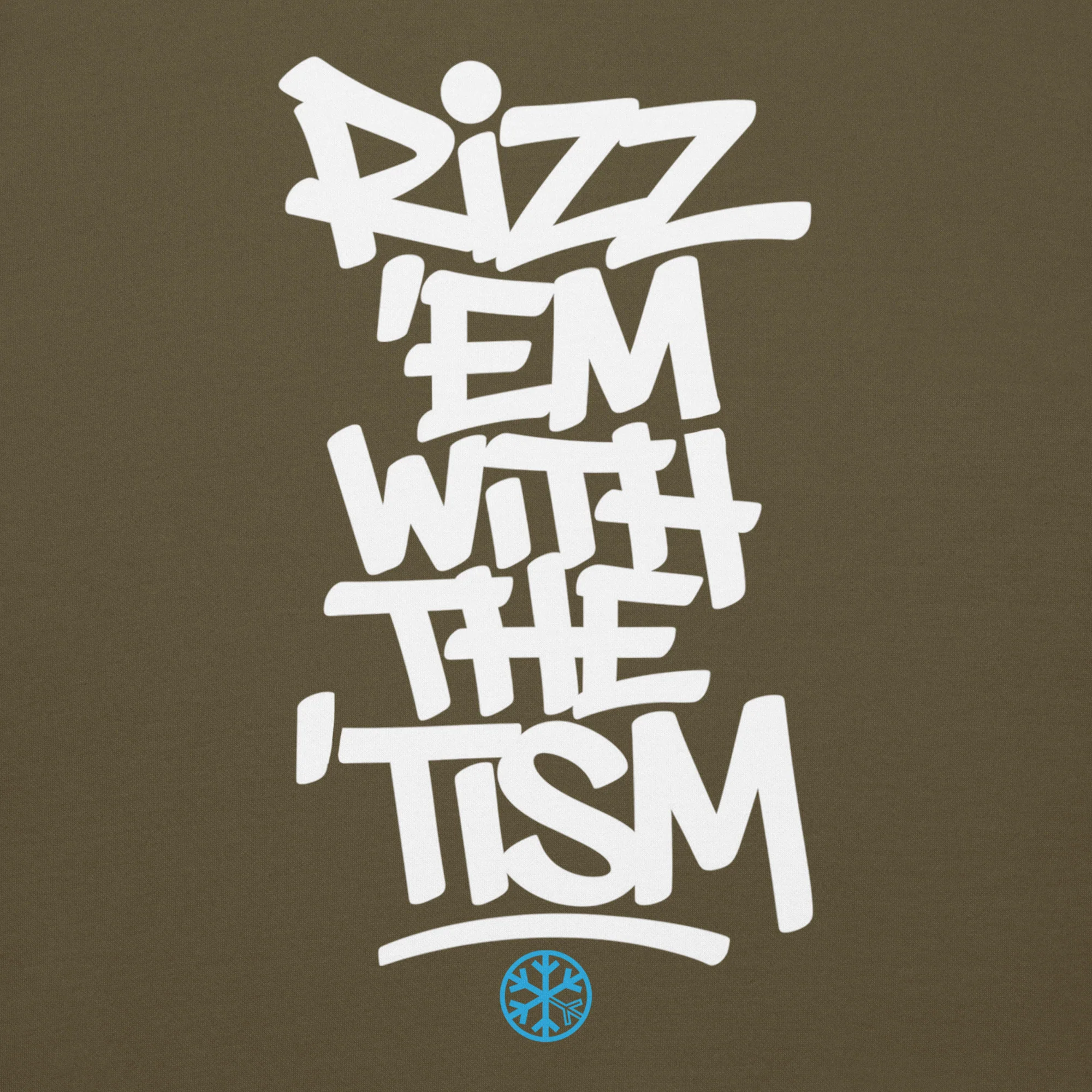 Rizz 'Em With The 'Tism Graffiti Hoodie - Image 20