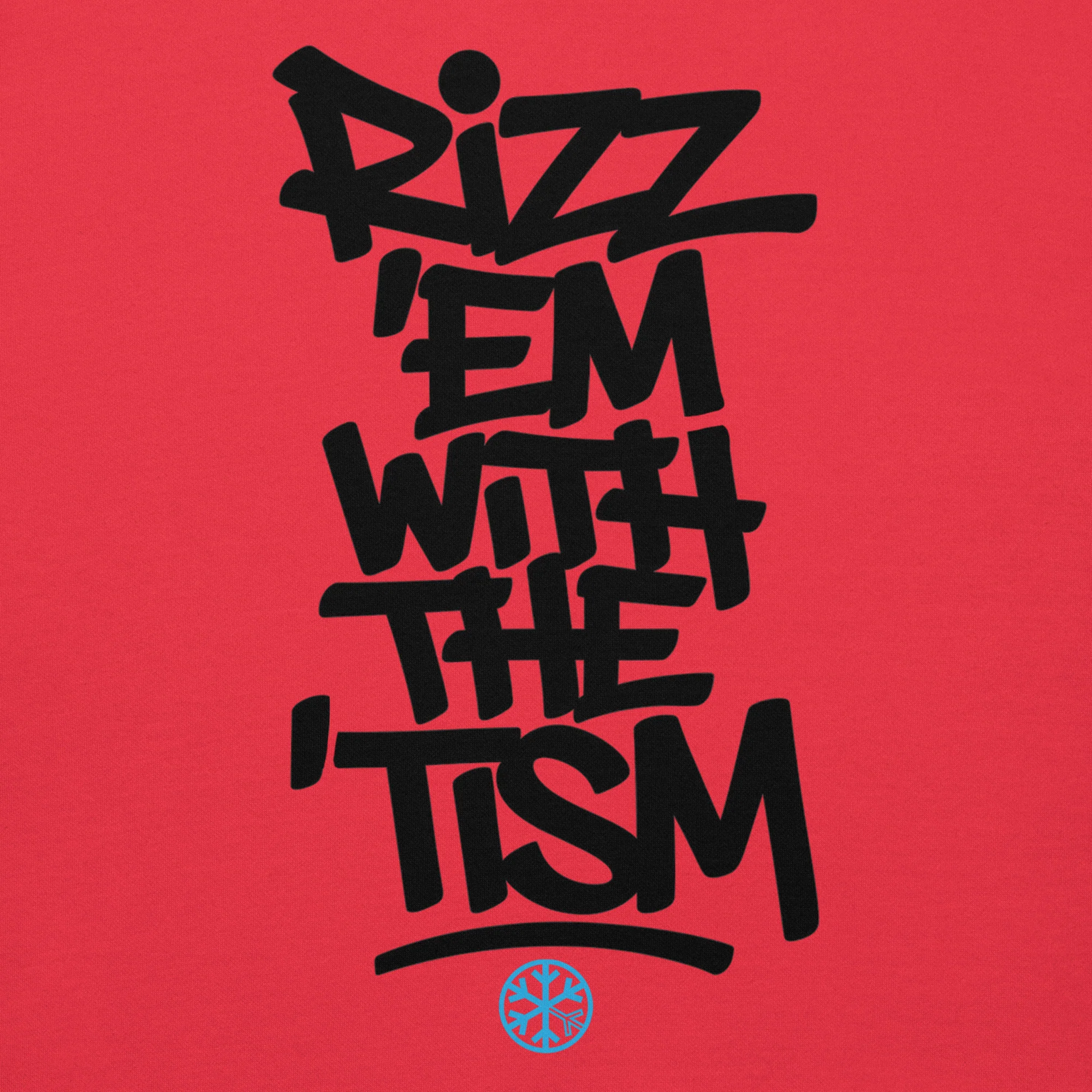 Rizz 'Em With The 'Tism Graffiti Hoodie - Image 32
