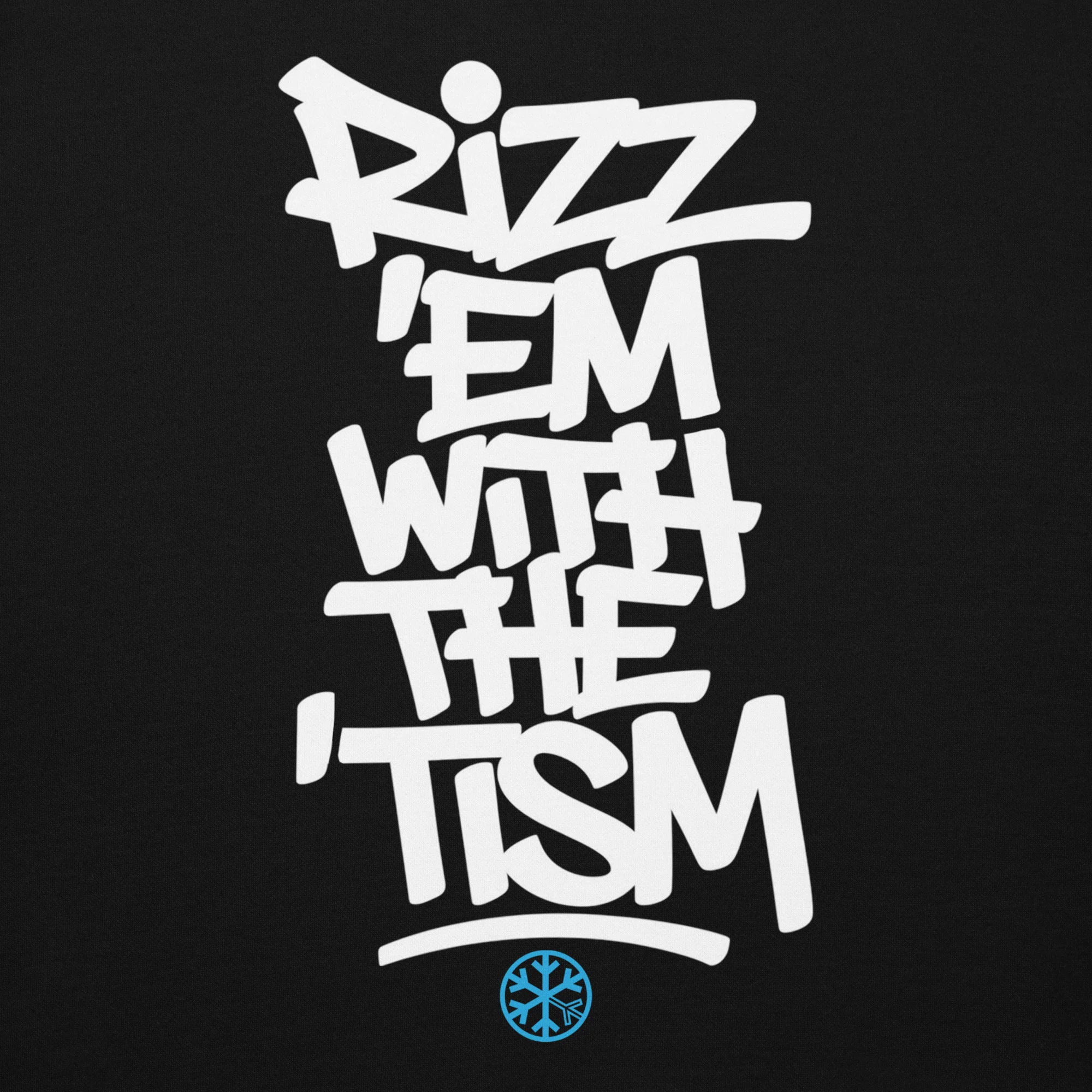 Rizz 'Em With The 'Tism Graffiti Hoodie - Image 8