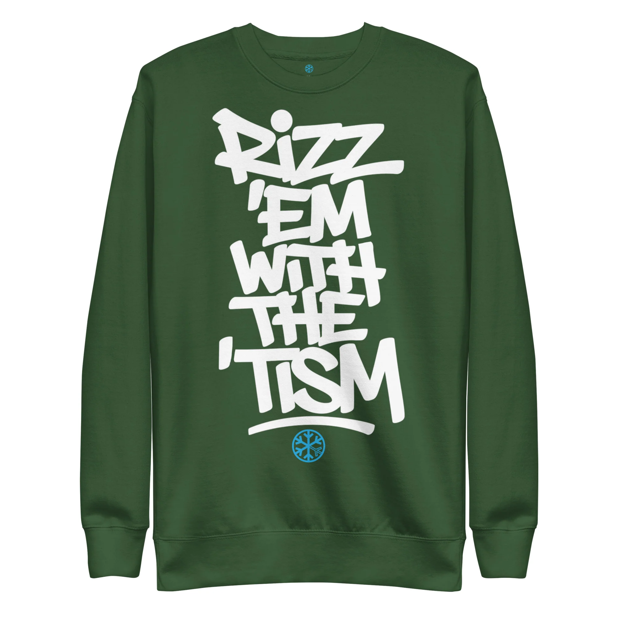 Rizz 'Em With The 'Tism Graffiti Sweatshirt - Image 26