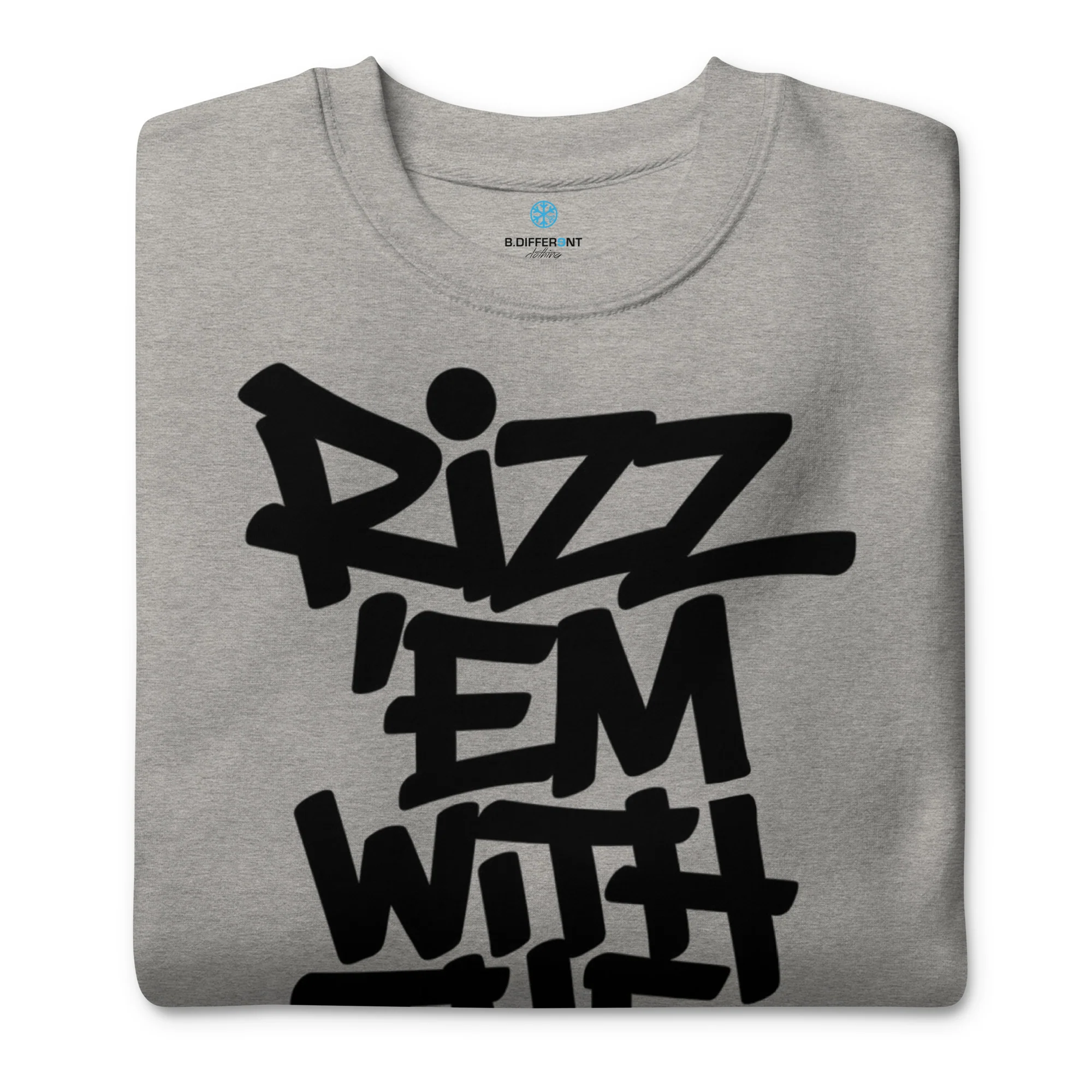 Rizz 'Em With The 'Tism Graffiti Sweatshirt - Image 4
