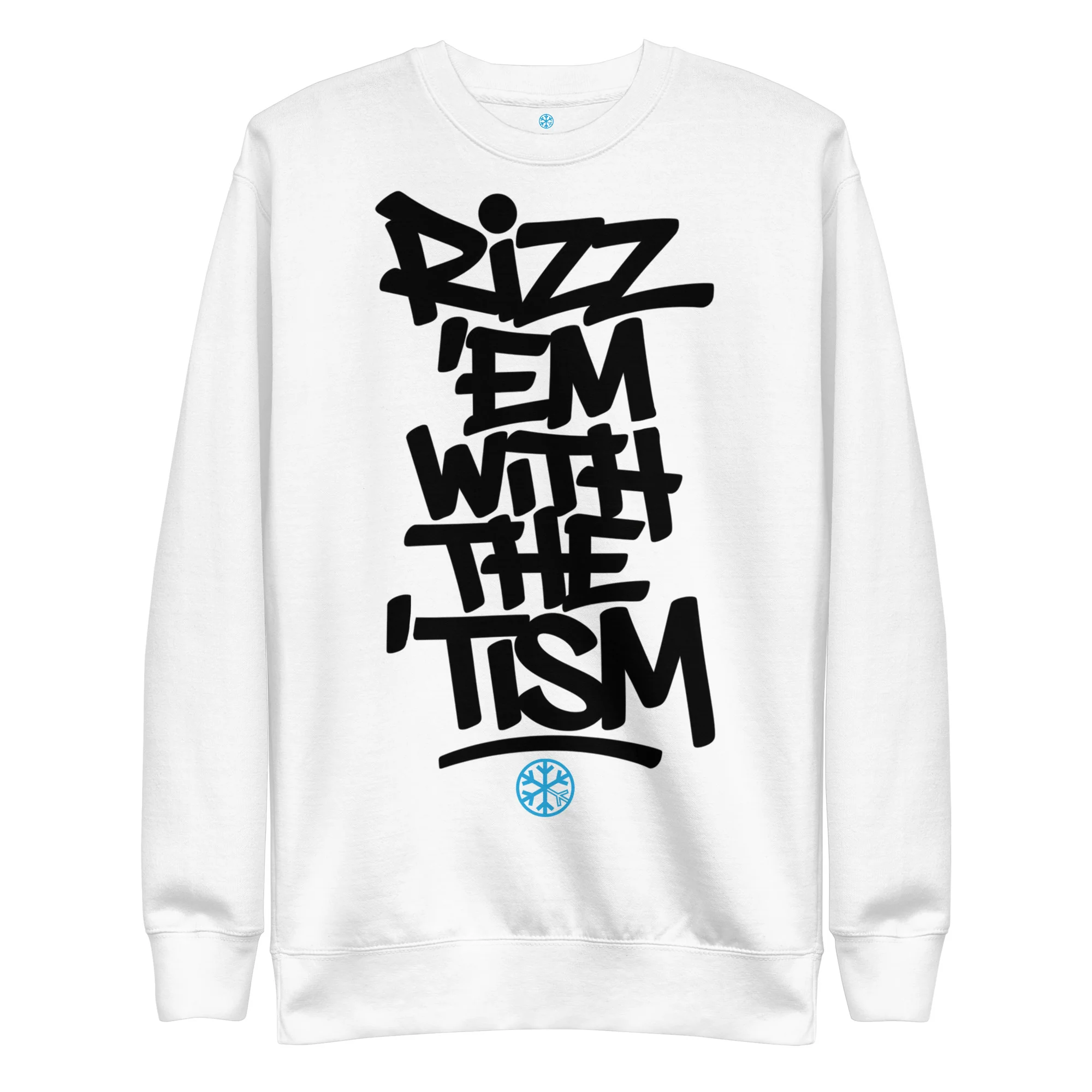 Rizz 'Em With The 'Tism Graffiti Sweatshirt - Image 44