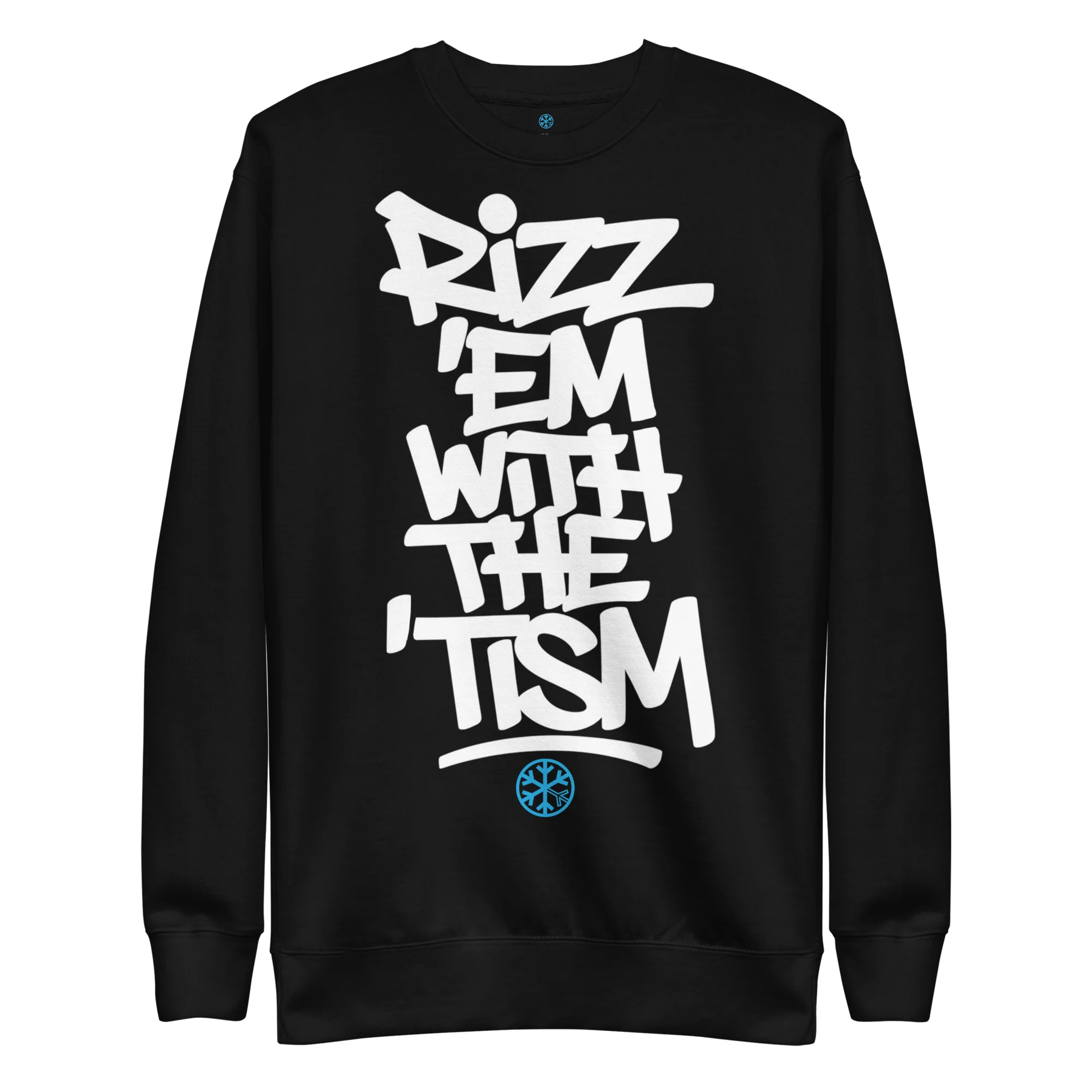 Rizz 'Em With The 'Tism Graffiti Sweatshirt - Image 8
