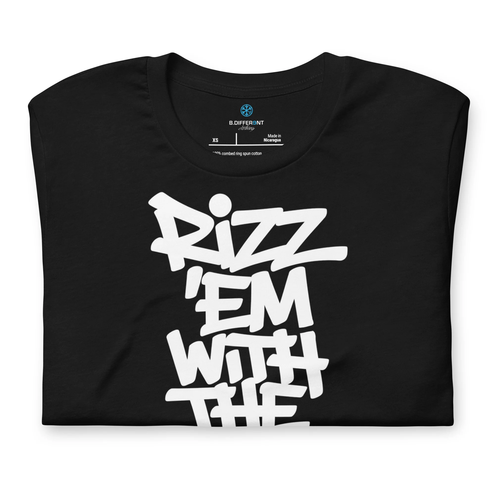 Rizz 'Em With The 'Tism Graffiti Tee - Image 4