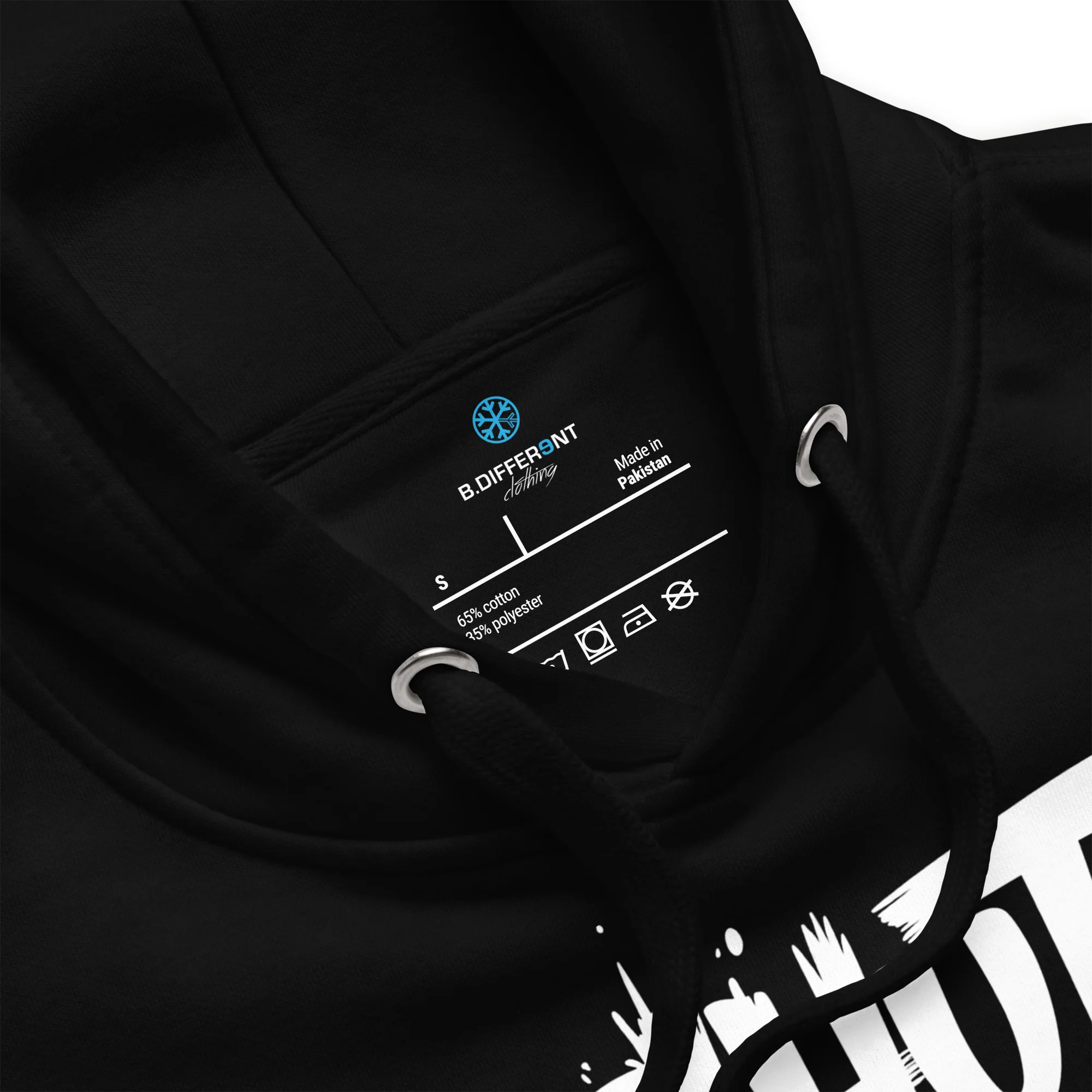 Shut Up and Paint Graffiti Hoodie - Image 10