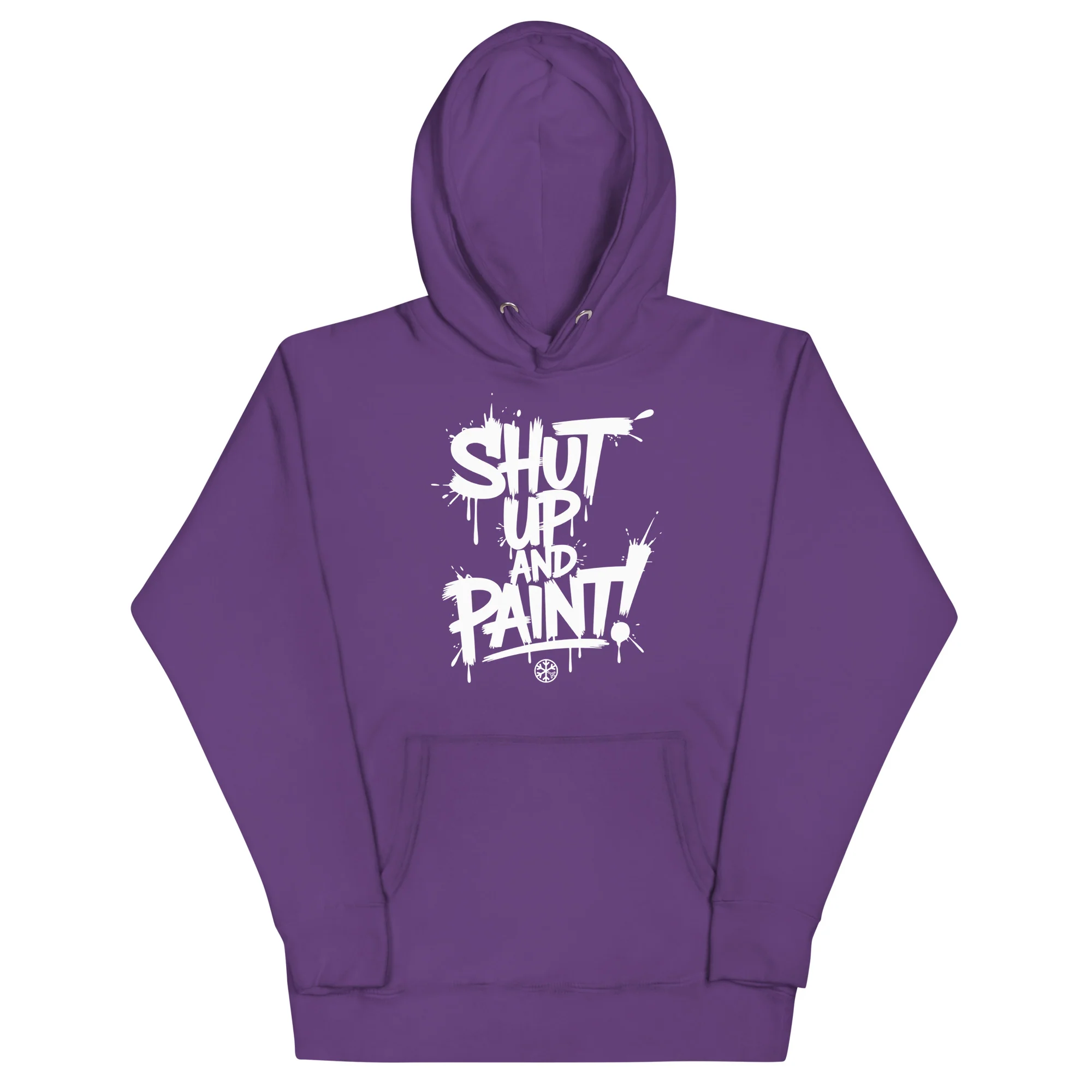 Shut Up and Paint Graffiti Hoodie - Image 31