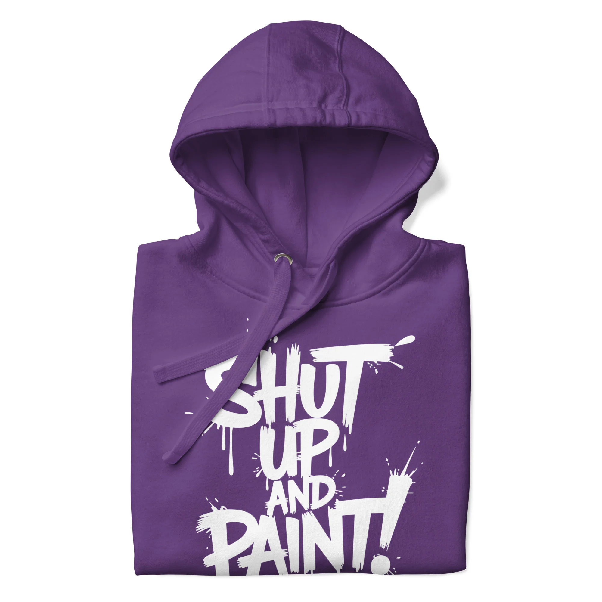 Shut Up and Paint Graffiti Hoodie - Image 33