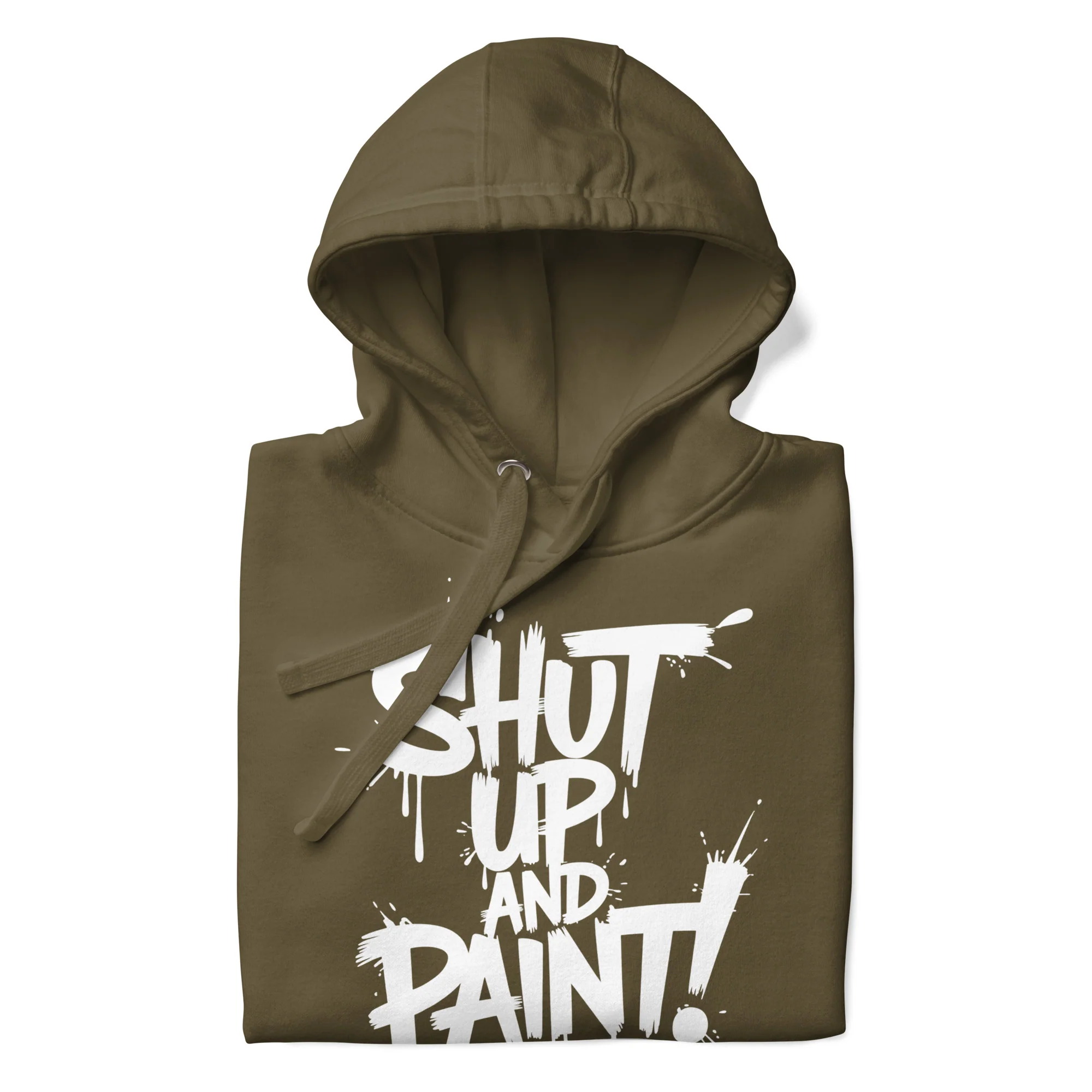Shut Up and Paint Graffiti Hoodie - Image 39
