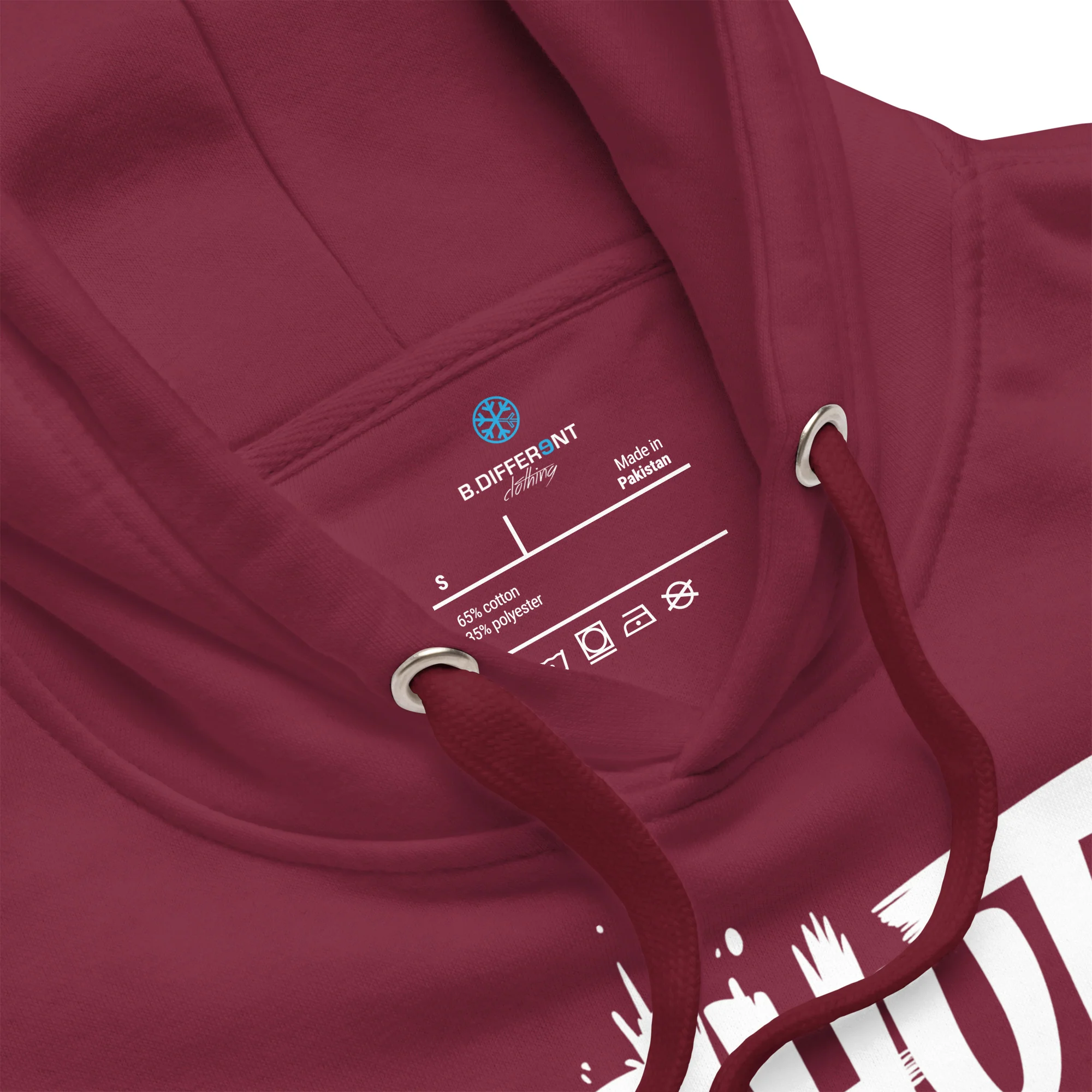 Shut Up and Paint Graffiti Hoodie - Image 4