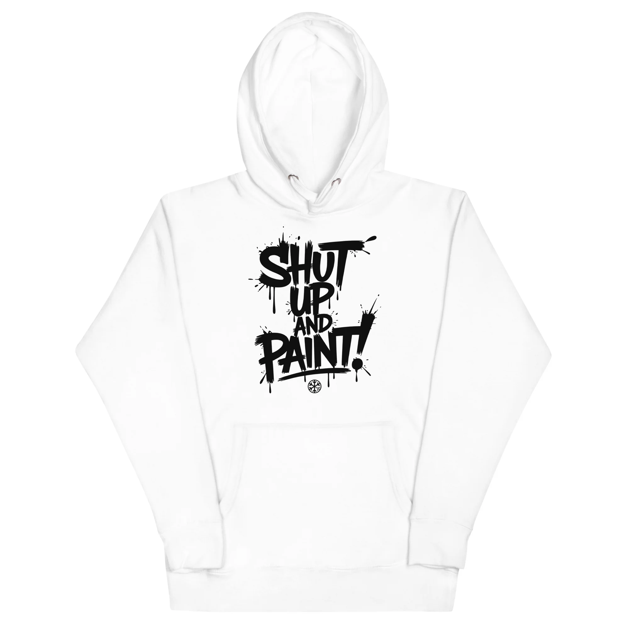 Shut Up and Paint Graffiti Hoodie - Image 67