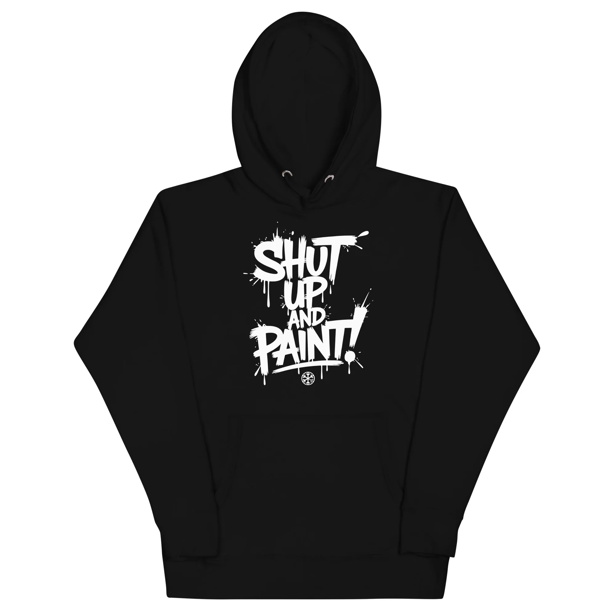 Shut Up and Paint Graffiti Hoodie - Image 7