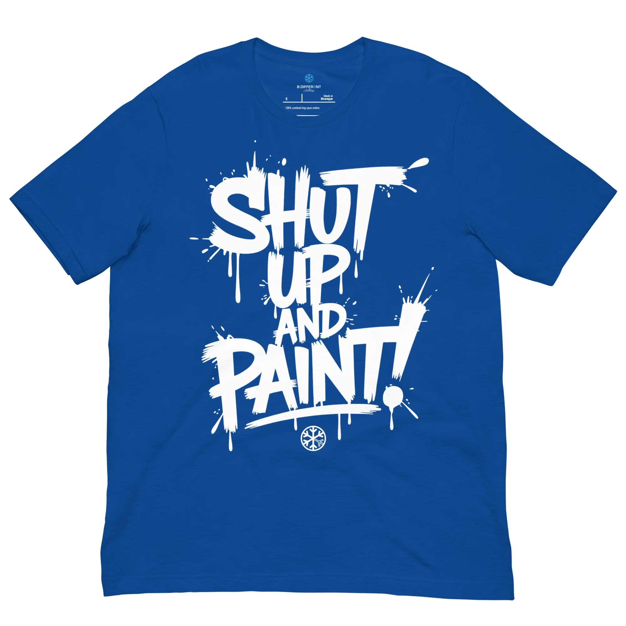 Shut Up and Paint Graffiti Tee - Image 13