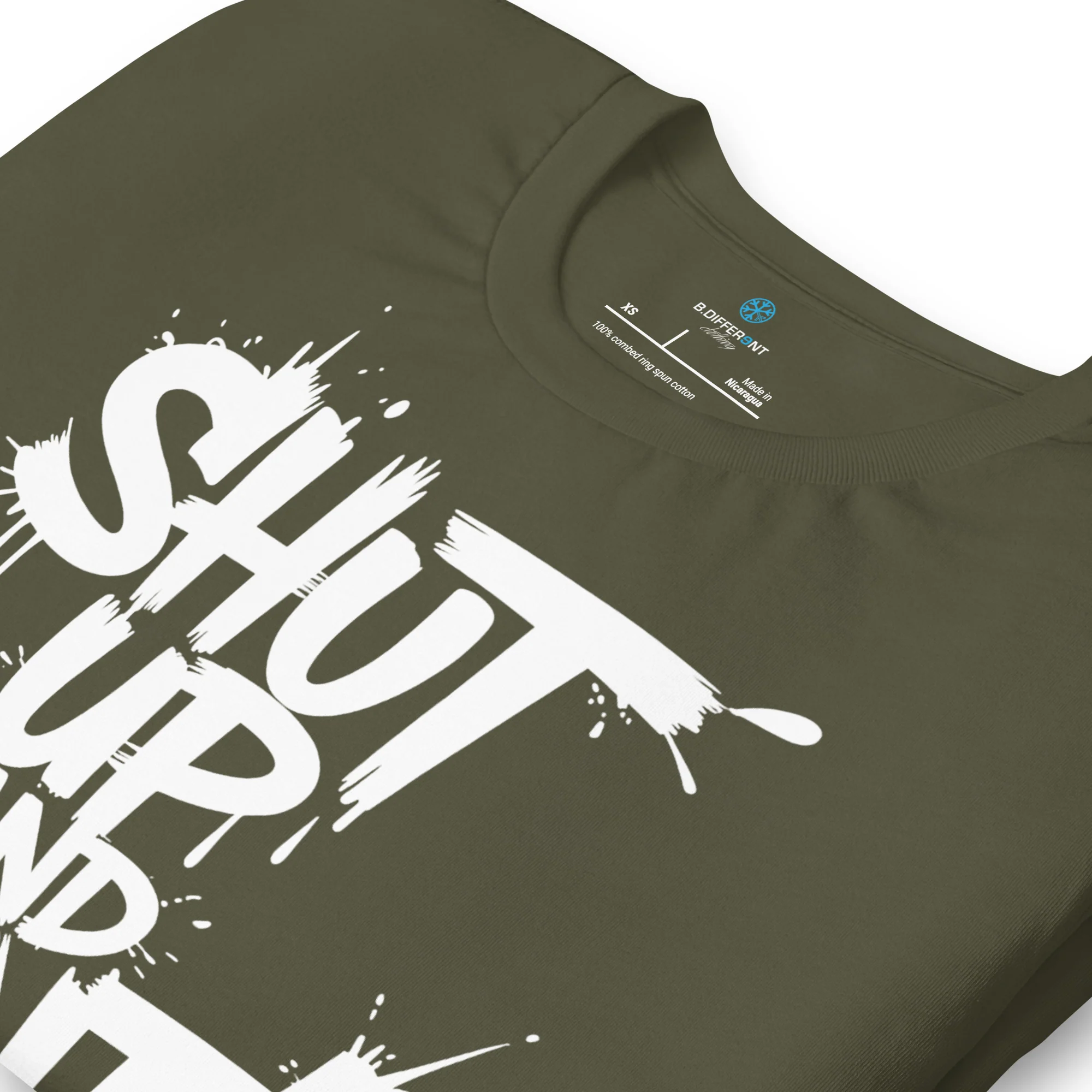 Shut Up and Paint Graffiti Tee - Image 24