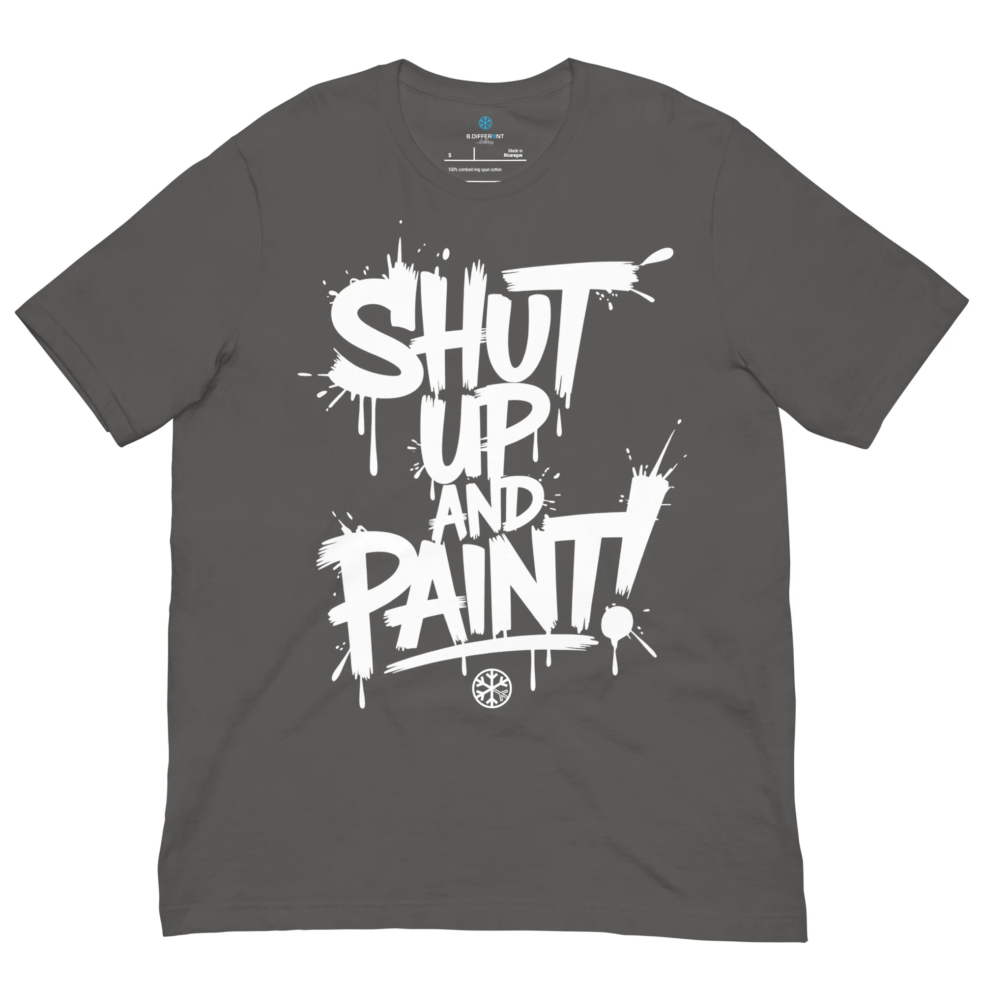 Shut Up and Paint Graffiti Tee - Image 25