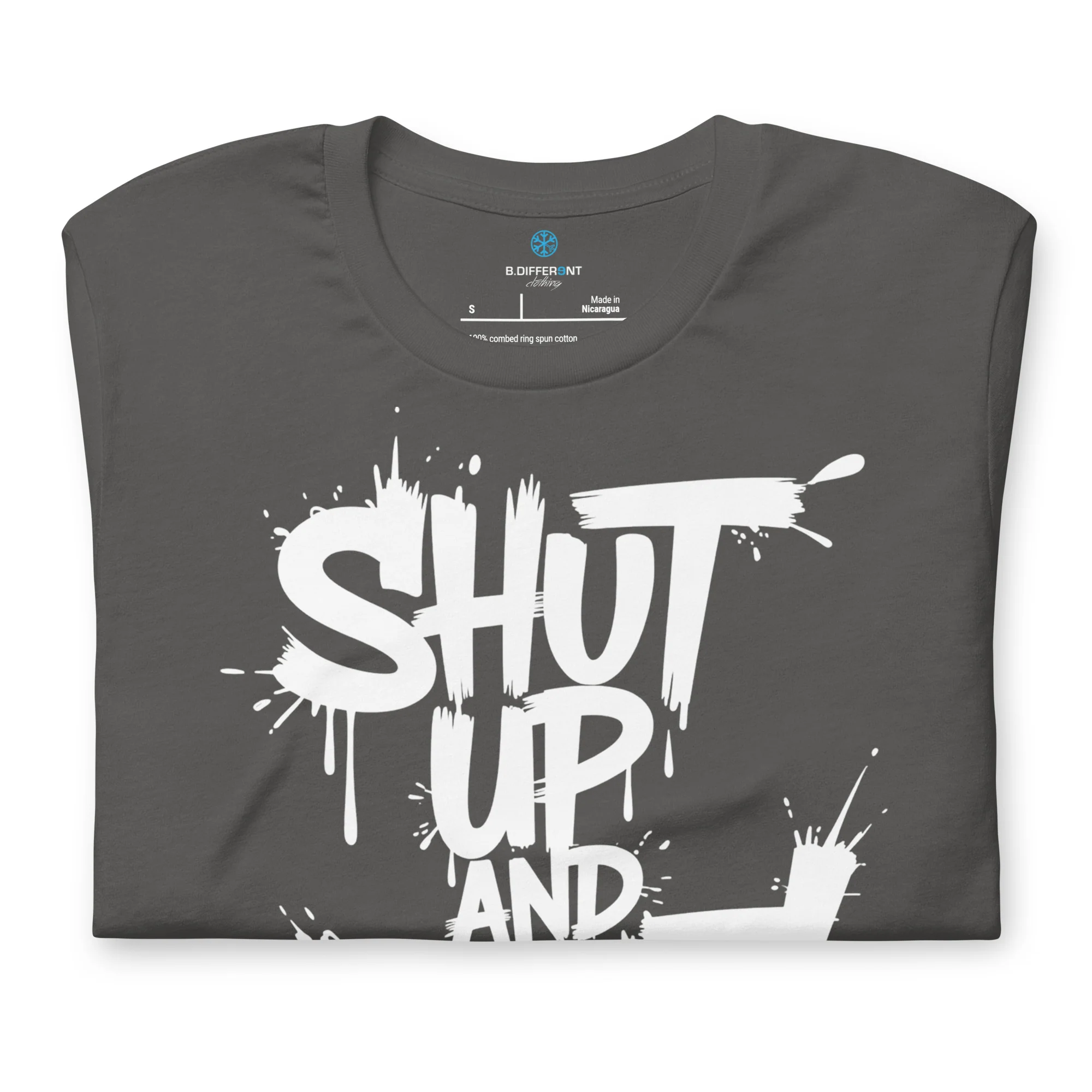 Shut Up and Paint Graffiti Tee - Image 27