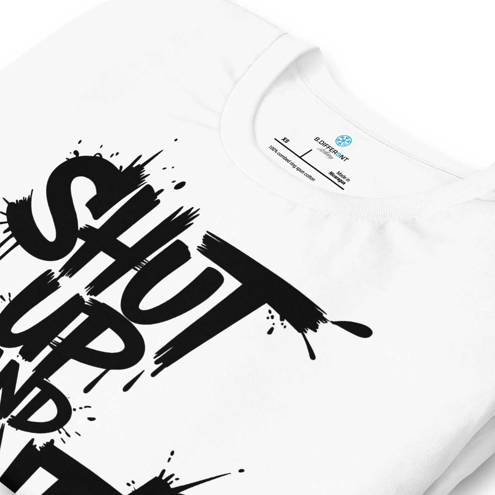 Shut Up and Paint Graffiti Tee - Image 36