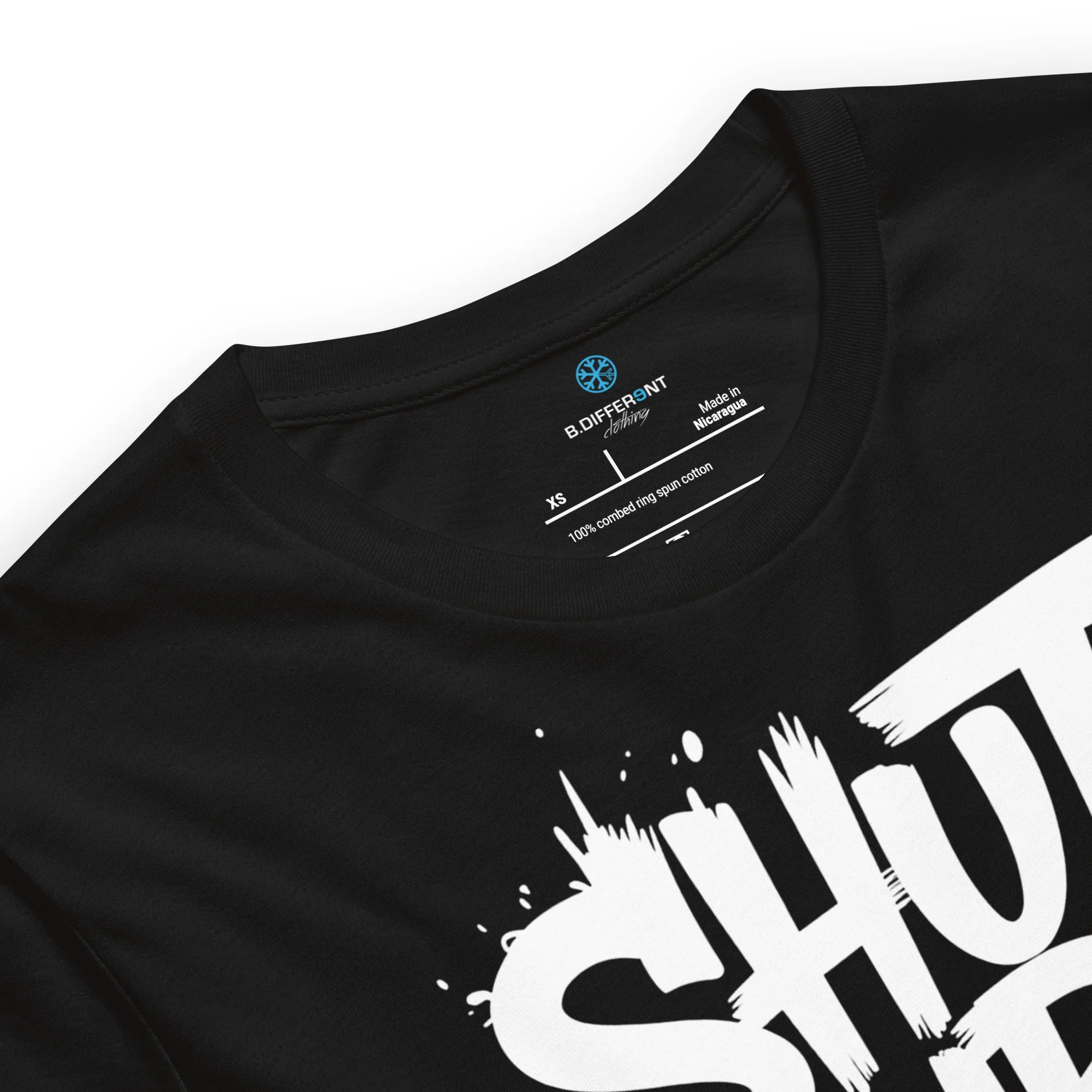 Shut Up and Paint Graffiti Tee - Image 4