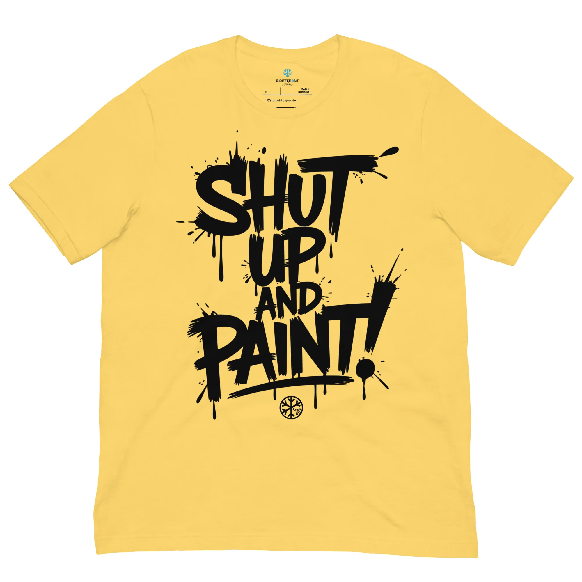 Shut Up and Paint Graffiti Tee - Image 49