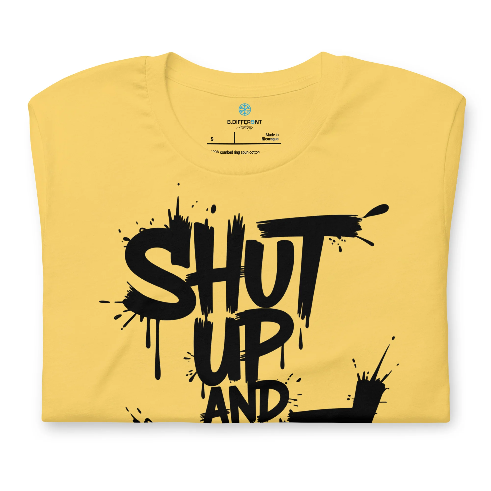Shut Up and Paint Graffiti Tee - Image 51