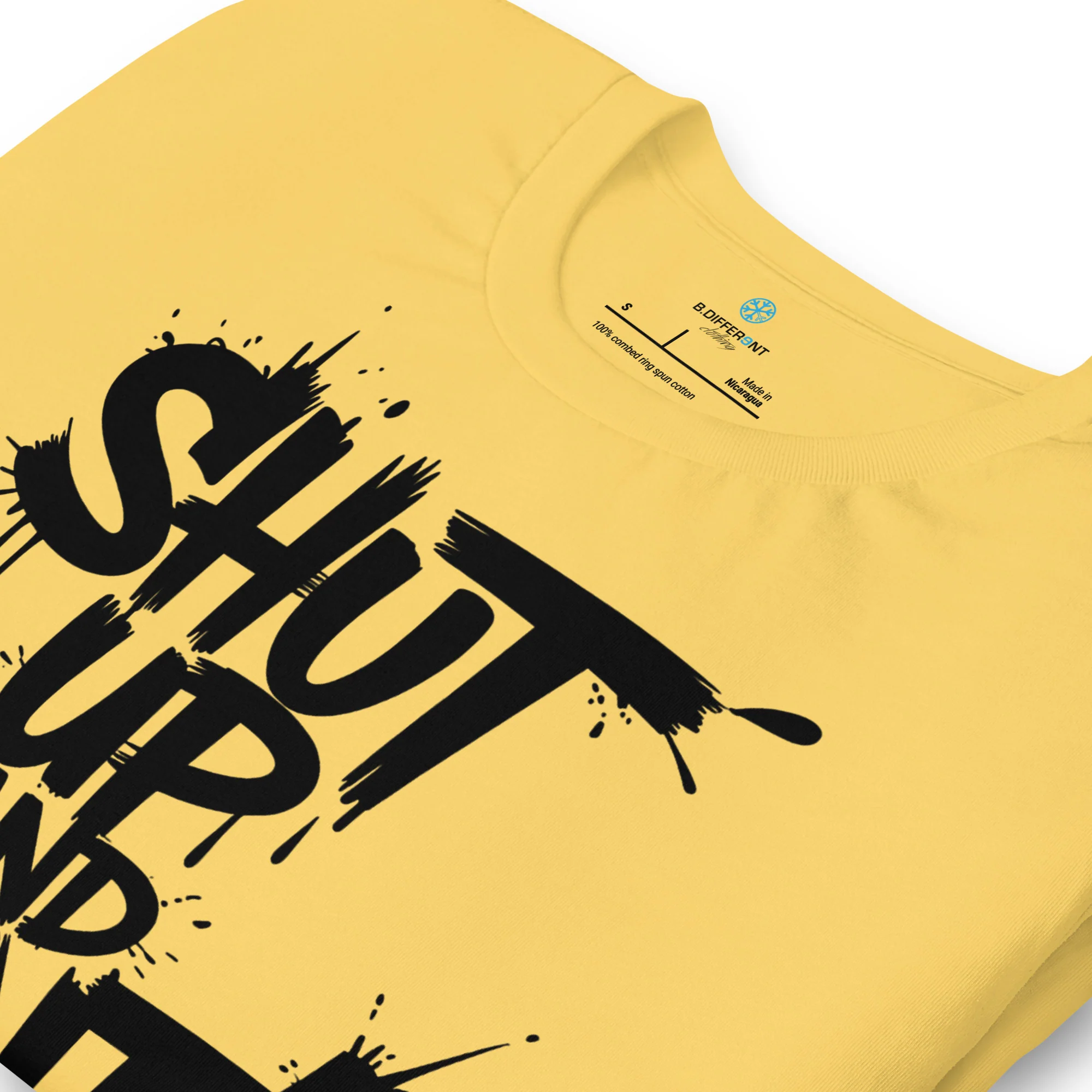 Shut Up and Paint Graffiti Tee - Image 54