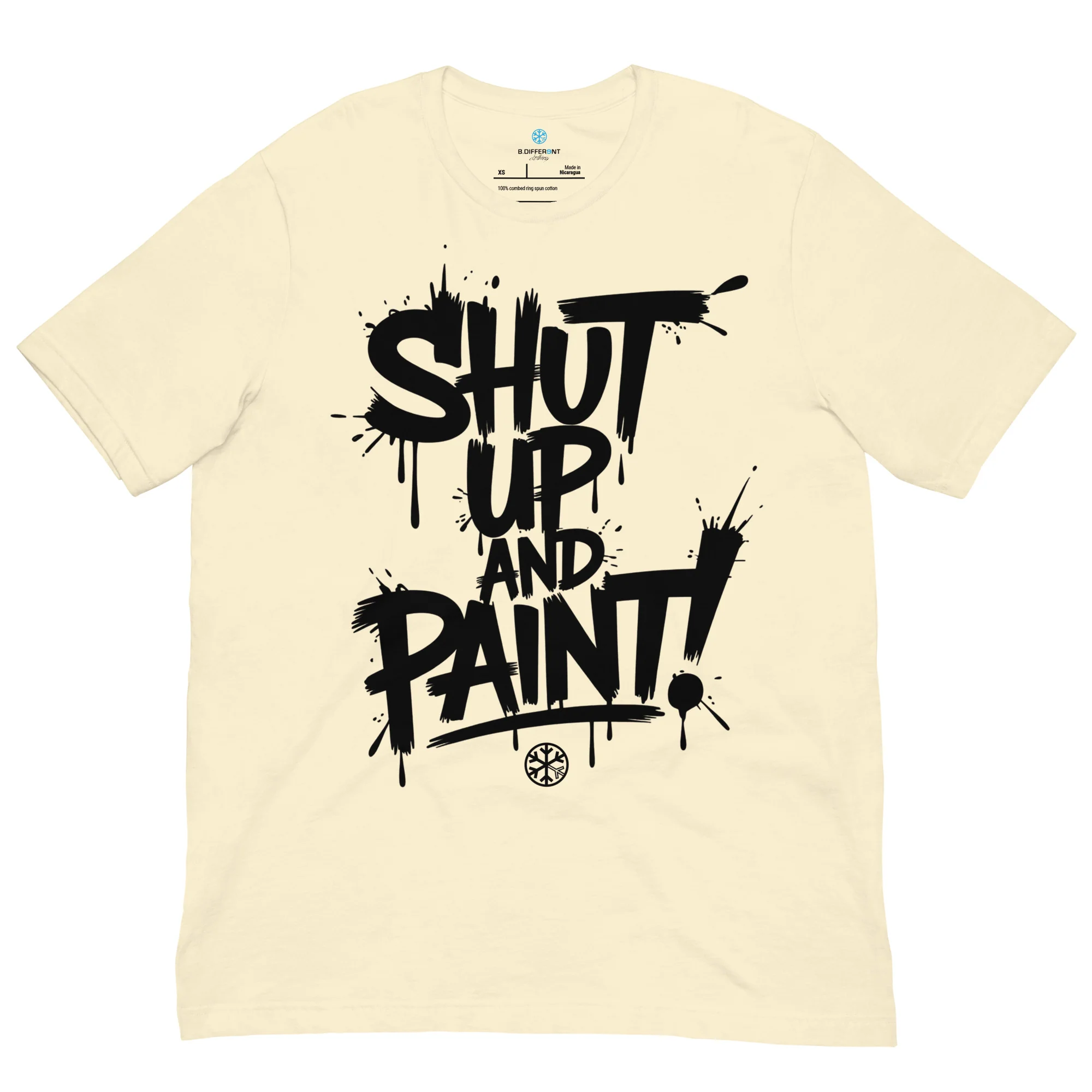 Shut Up and Paint Graffiti Tee - Image 55