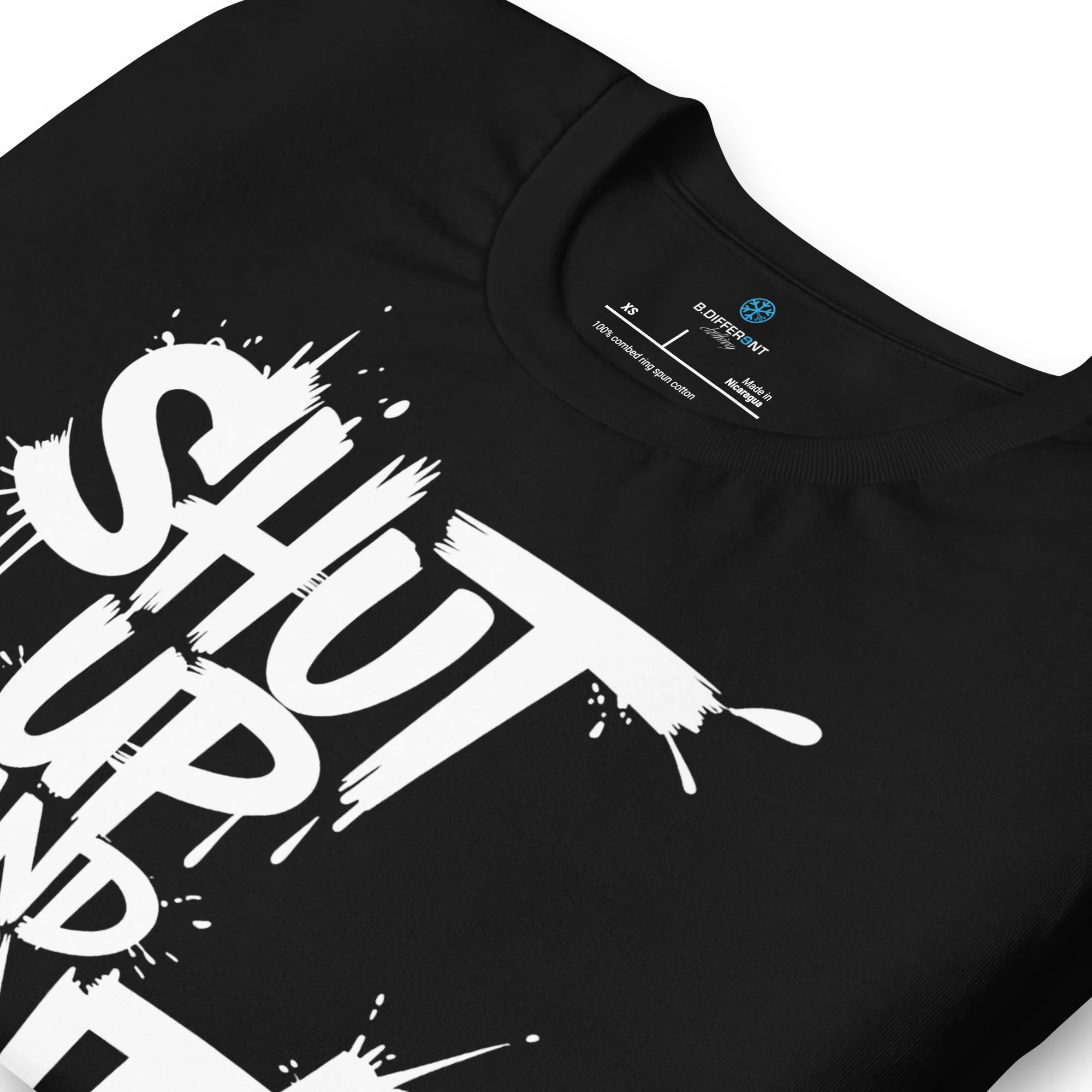 Shut Up and Paint Graffiti Tee - Image 6