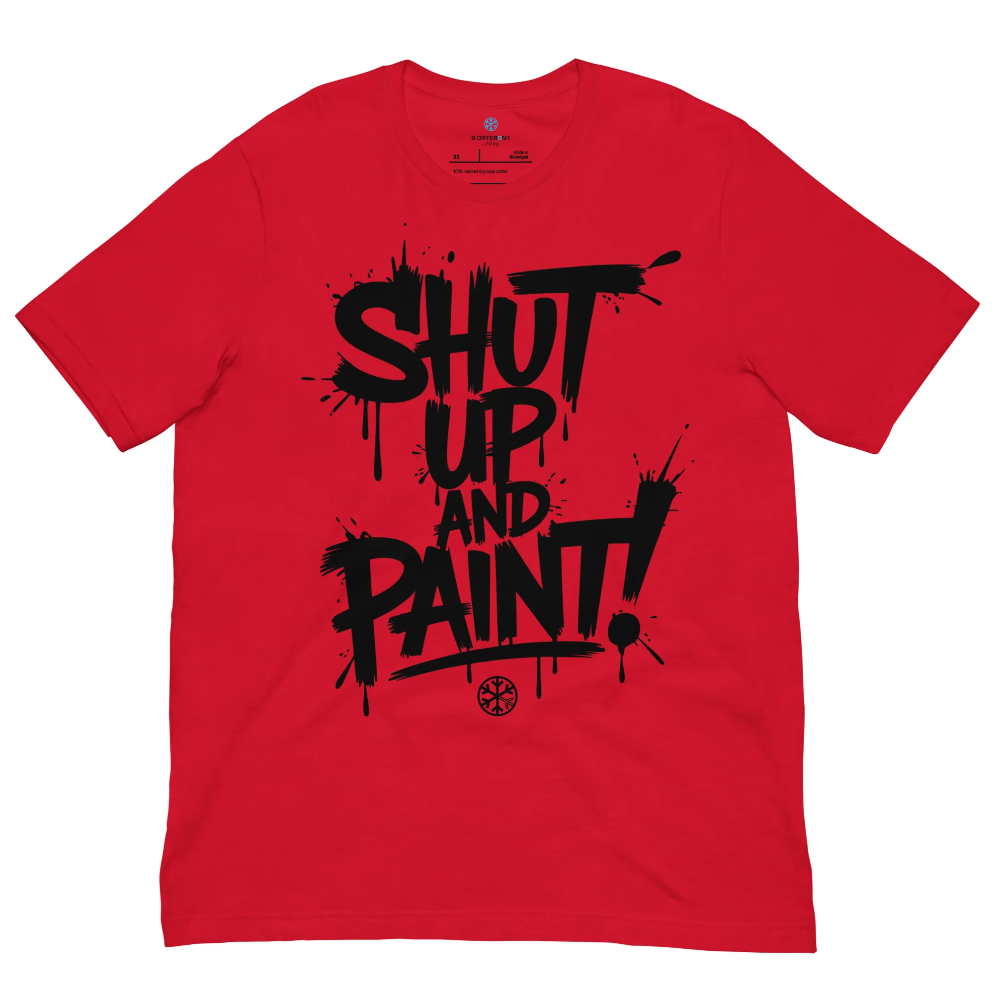 Shut Up and Paint Graffiti Tee - Image 61