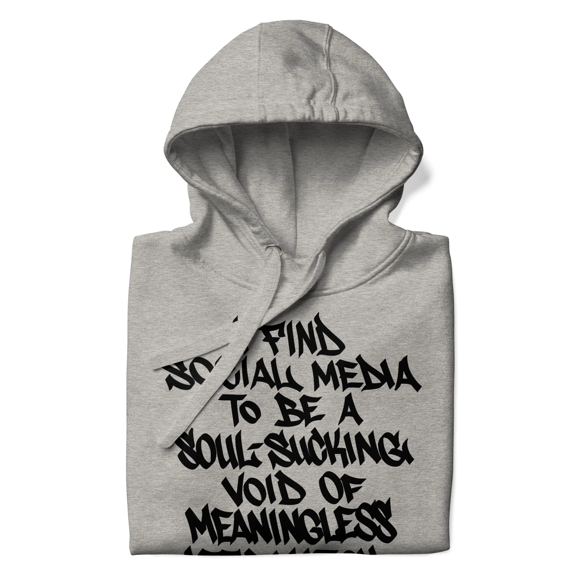Social Media Graffiti Tag Hoodie - Image 3