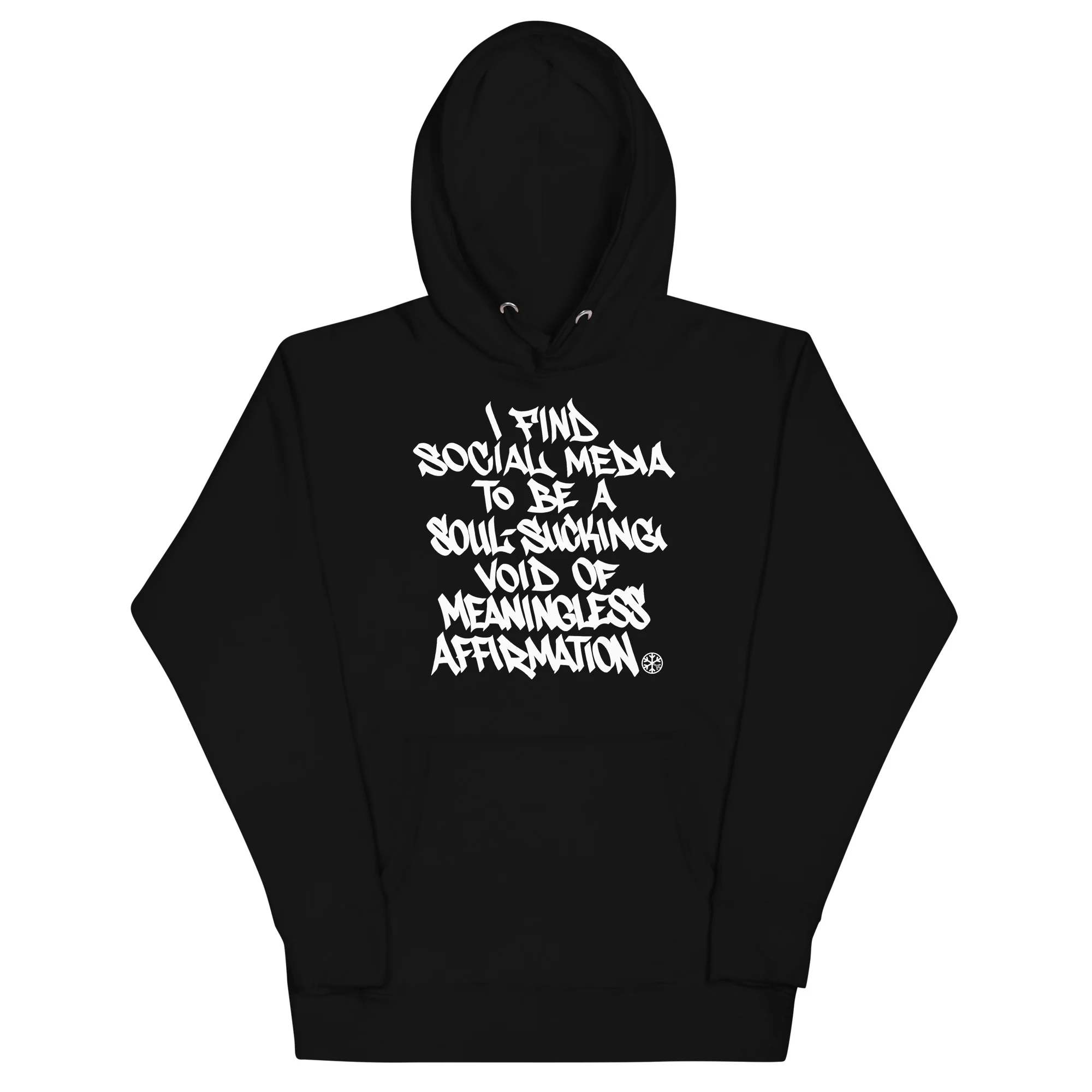 Social Media Graffiti Tag Hoodie - Image 7