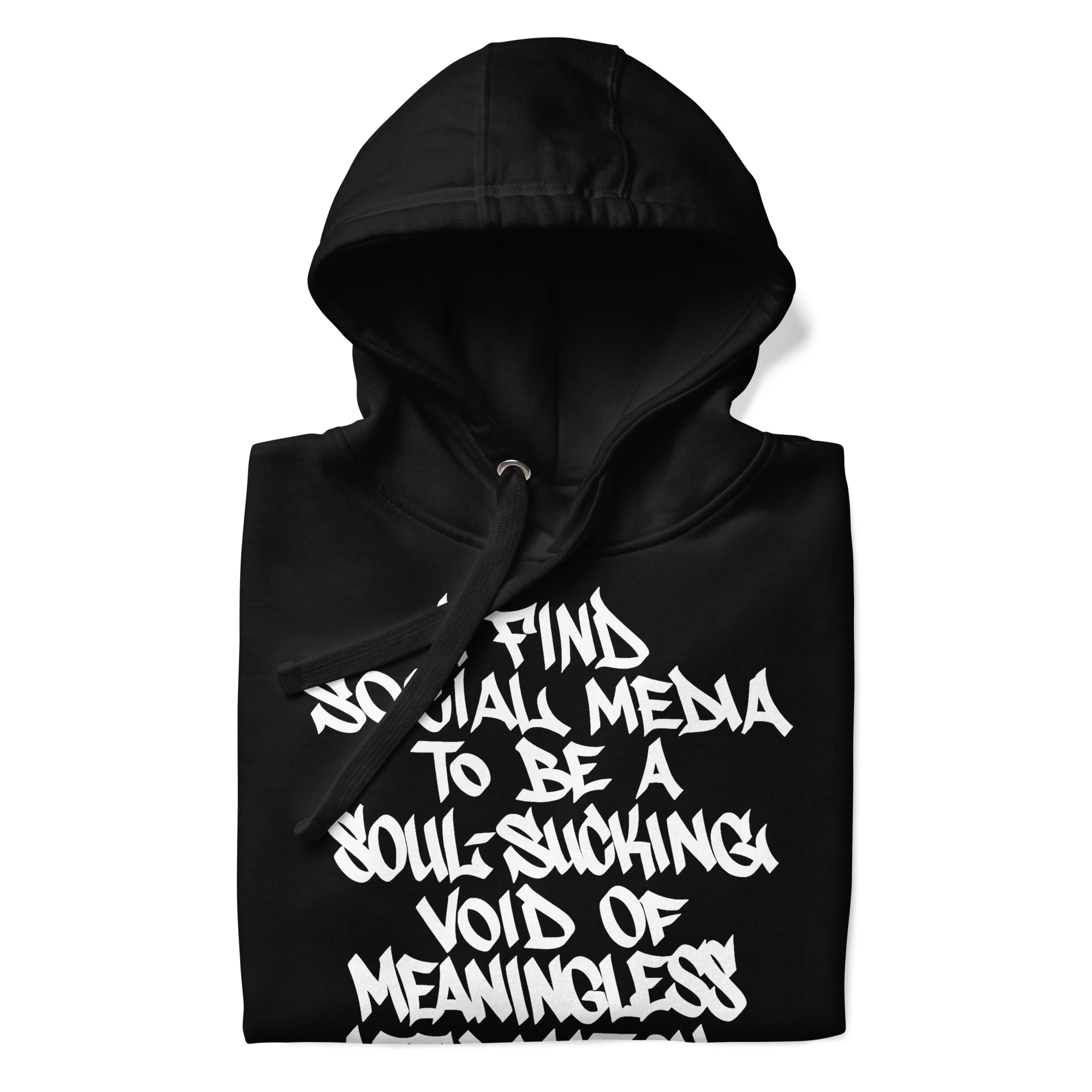 Social Media Graffiti Tag Hoodie - Image 9