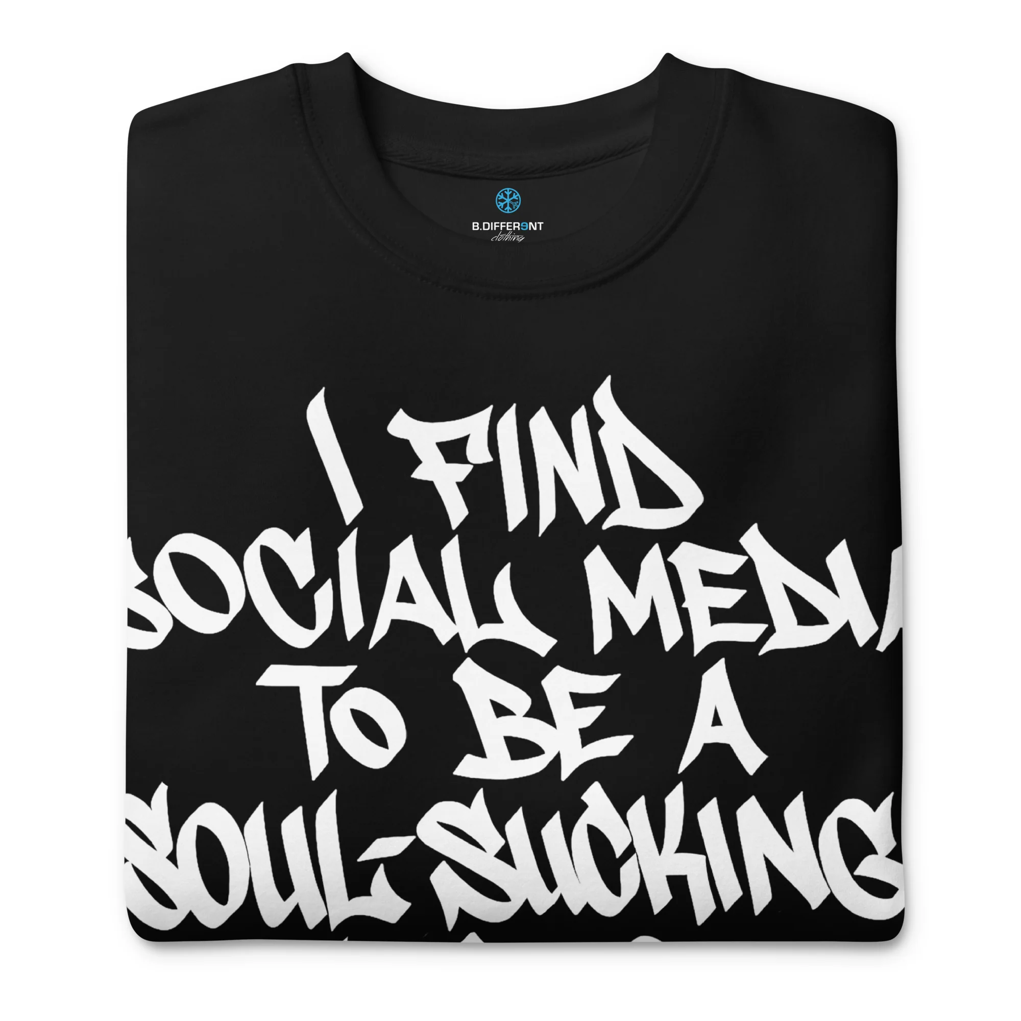 Social Media Graffiti Tag Sweatshirt - Image 10