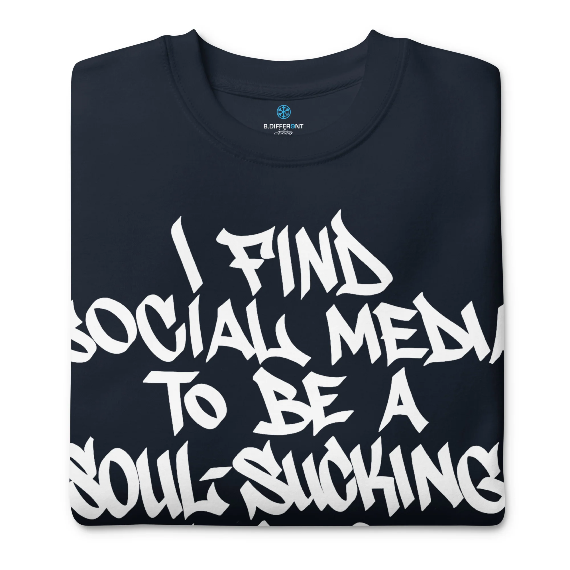 Social Media Graffiti Tag Sweatshirt - Image 16