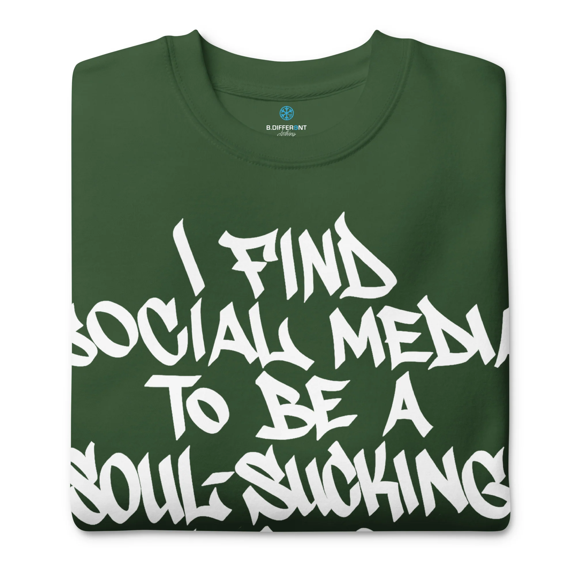 Social Media Graffiti Tag Sweatshirt - Image 28