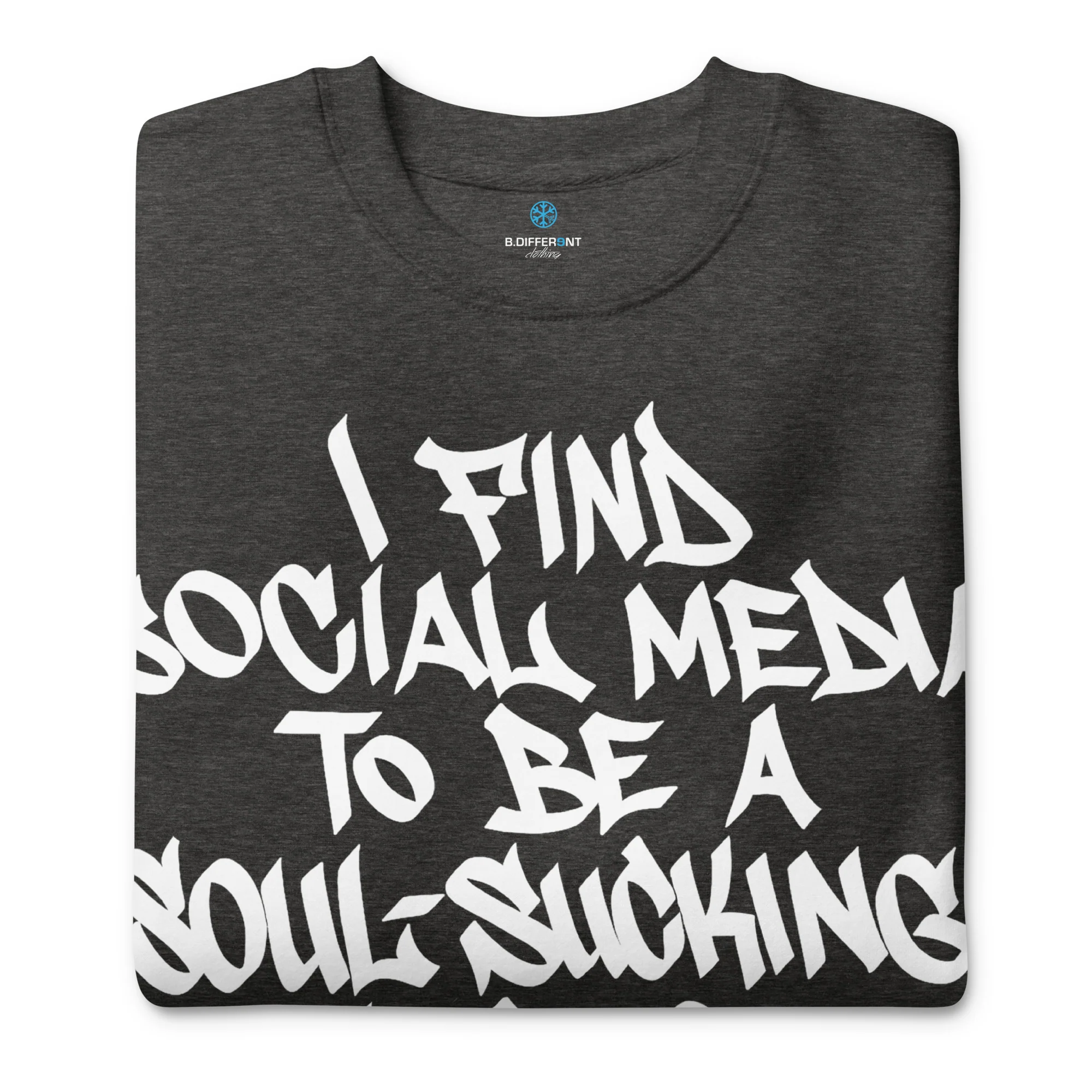 Social Media Graffiti Tag Sweatshirt - Image 4