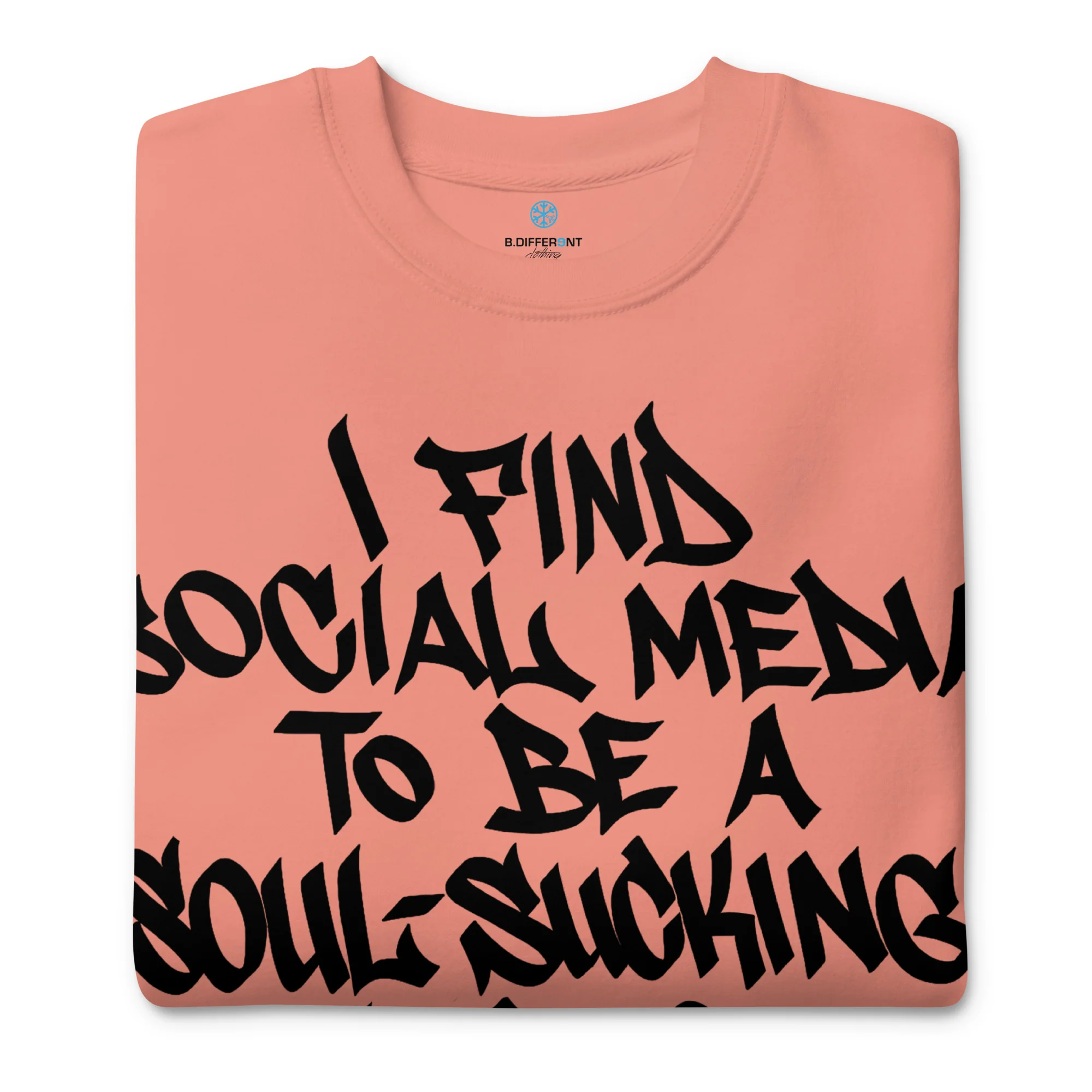 Social Media Graffiti Tag Sweatshirt - Image 40