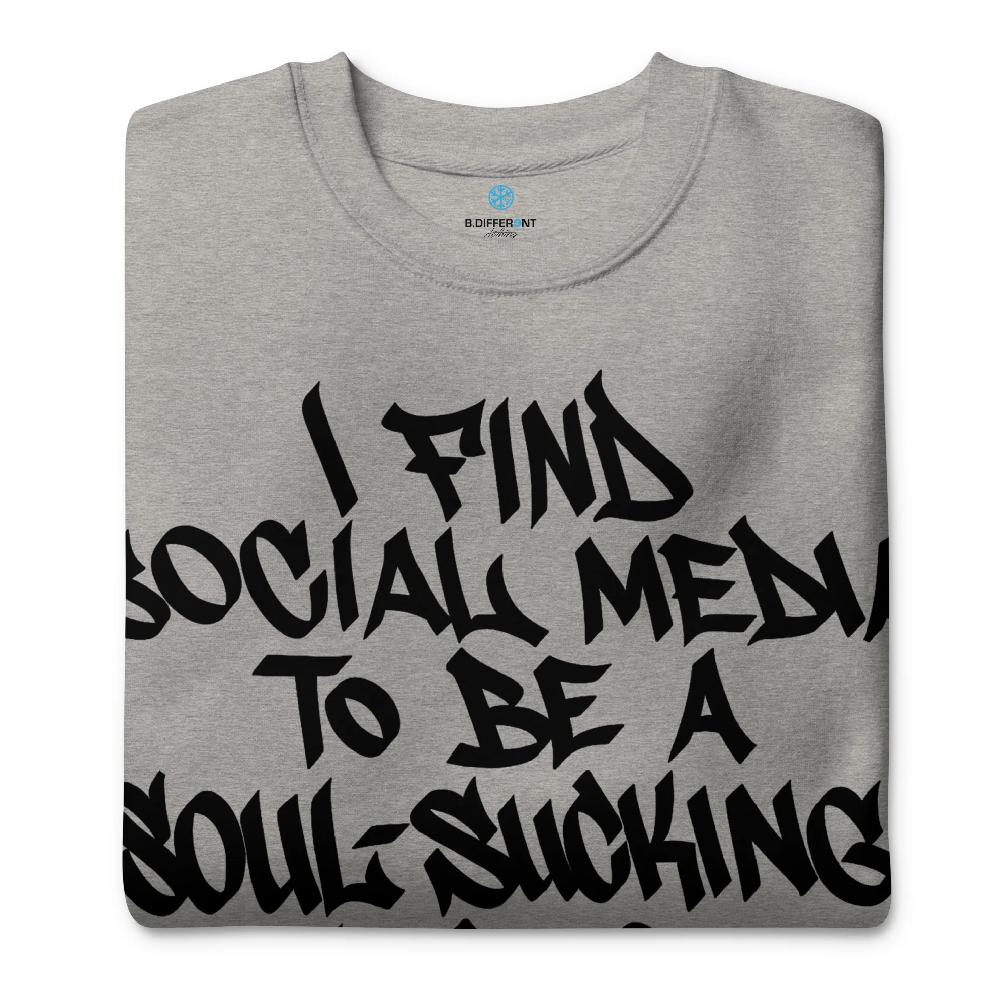 Social Media Graffiti Tag Sweatshirt - Image 46