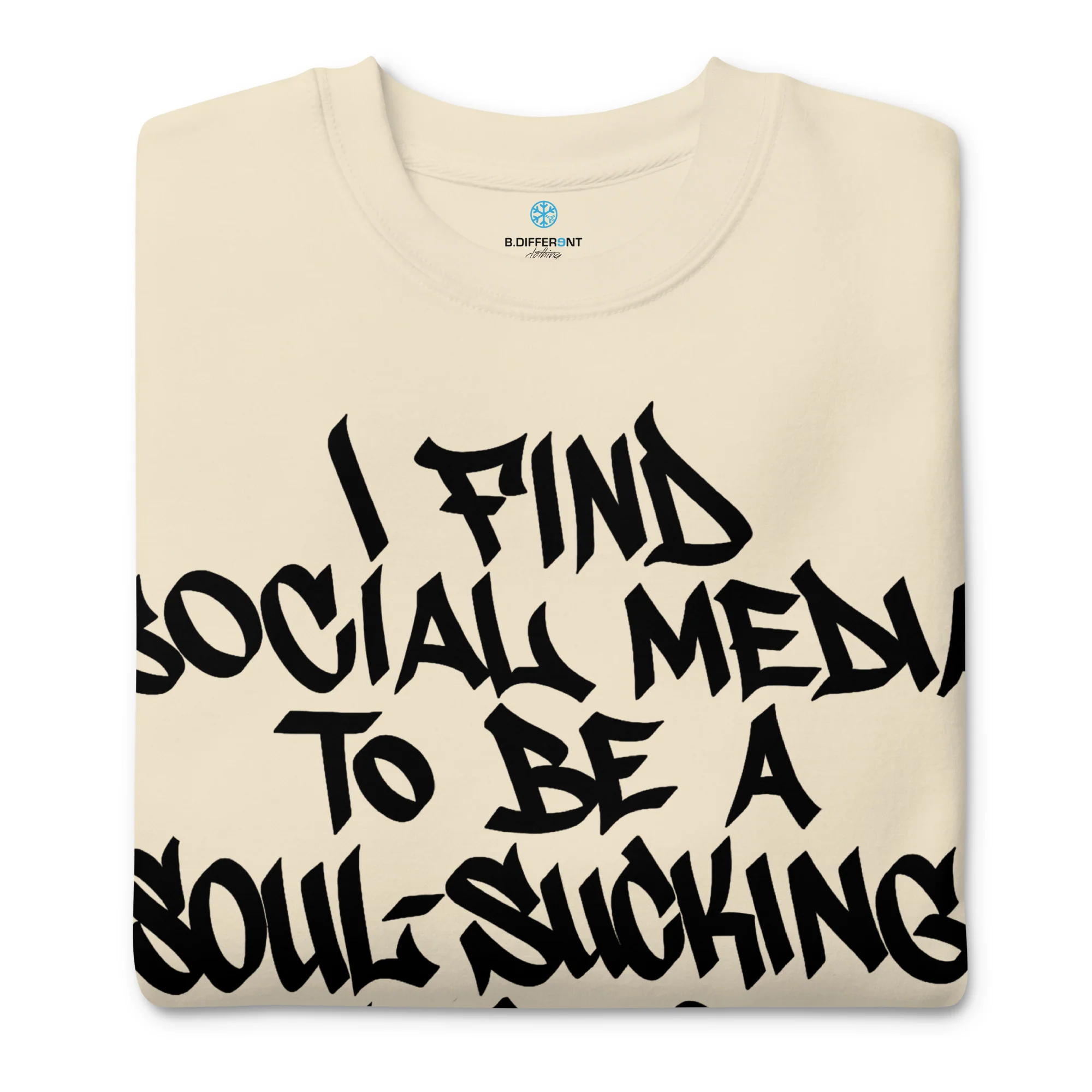 Social Media Graffiti Tag Sweatshirt - Image 52