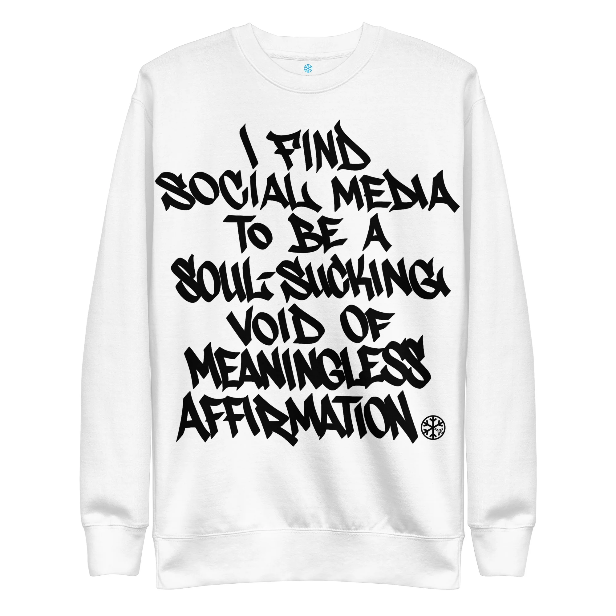 Social Media Graffiti Tag Sweatshirt - Image 57