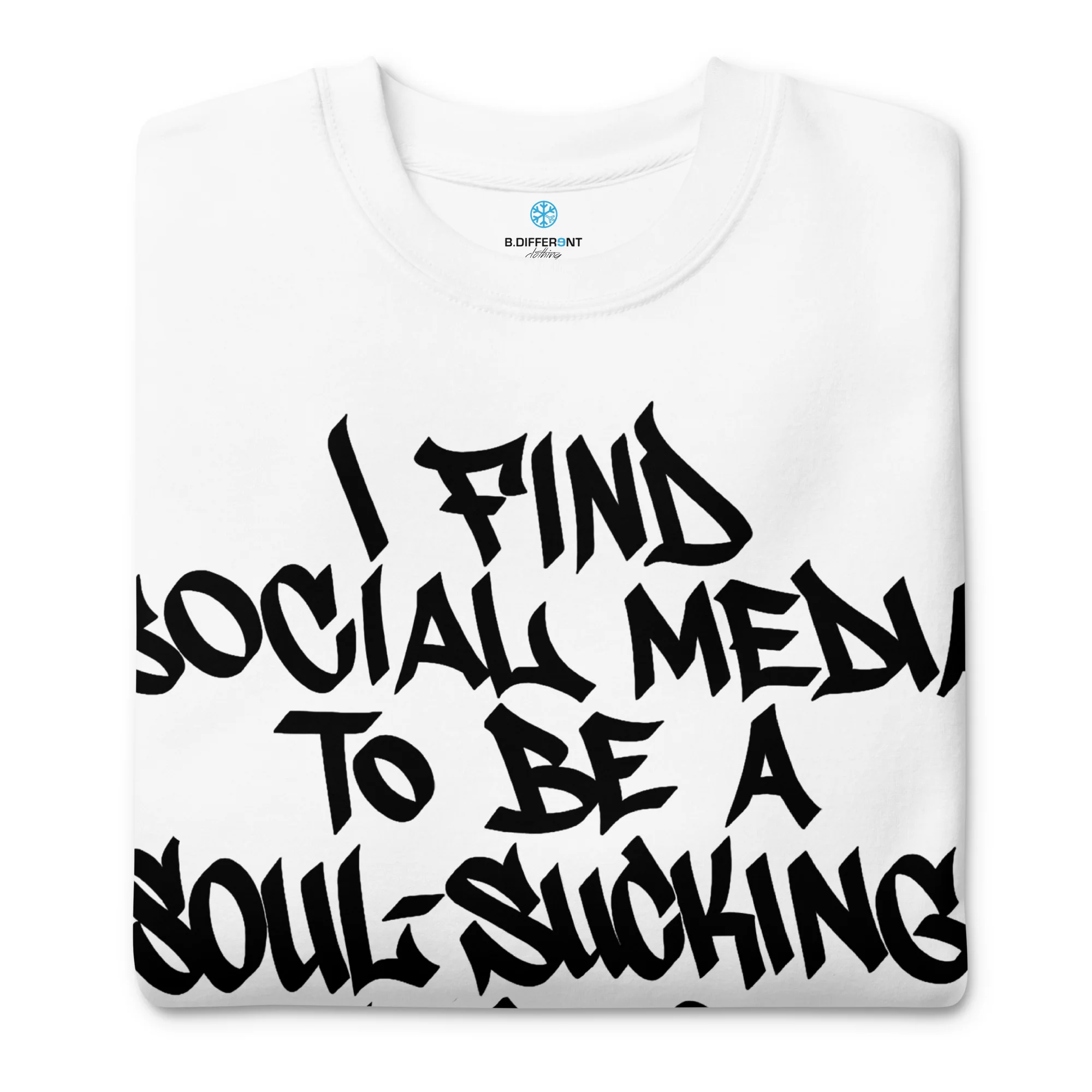 Social Media Graffiti Tag Sweatshirt - Image 58