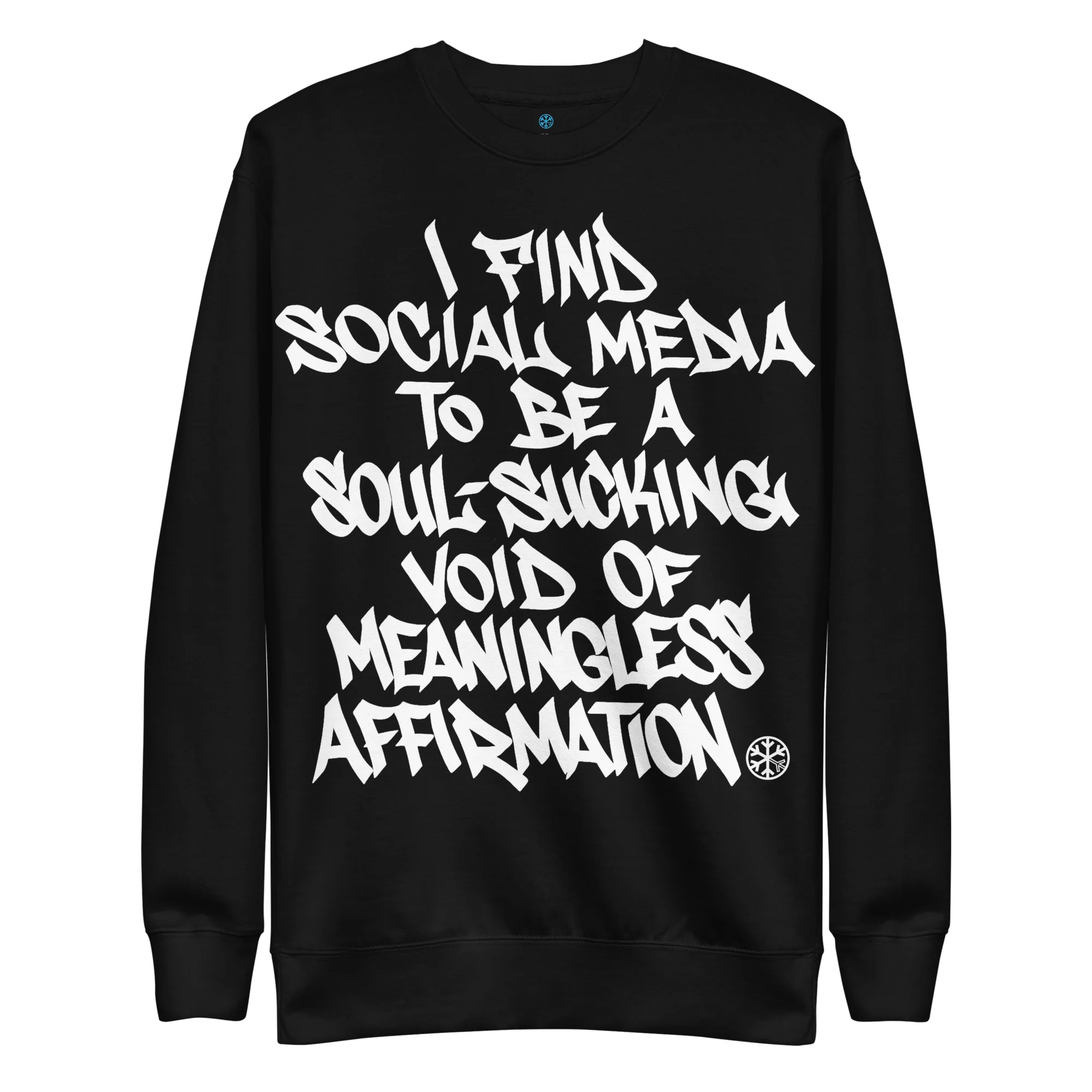 Social Media Graffiti Tag Sweatshirt - Image 8