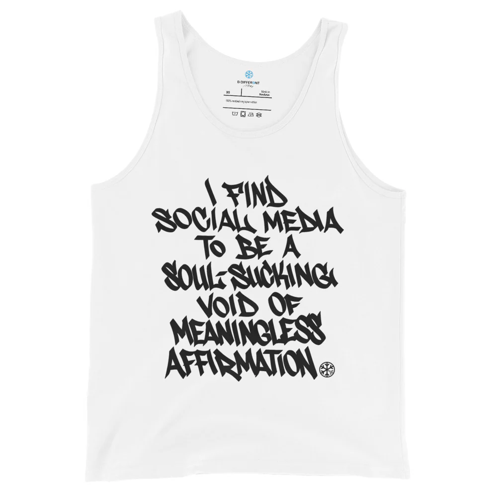 Social Media Graffiti Tag Tank Top - Image 11