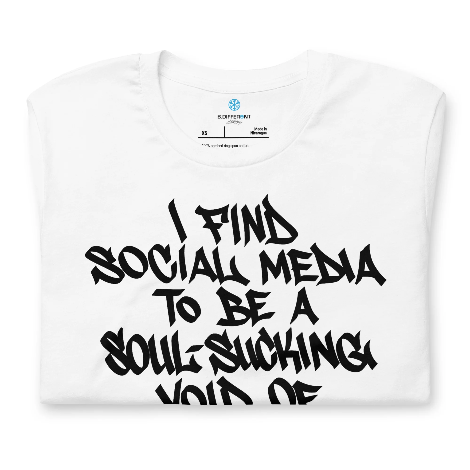 Social Media Graffiti Tag Tee - Image 27
