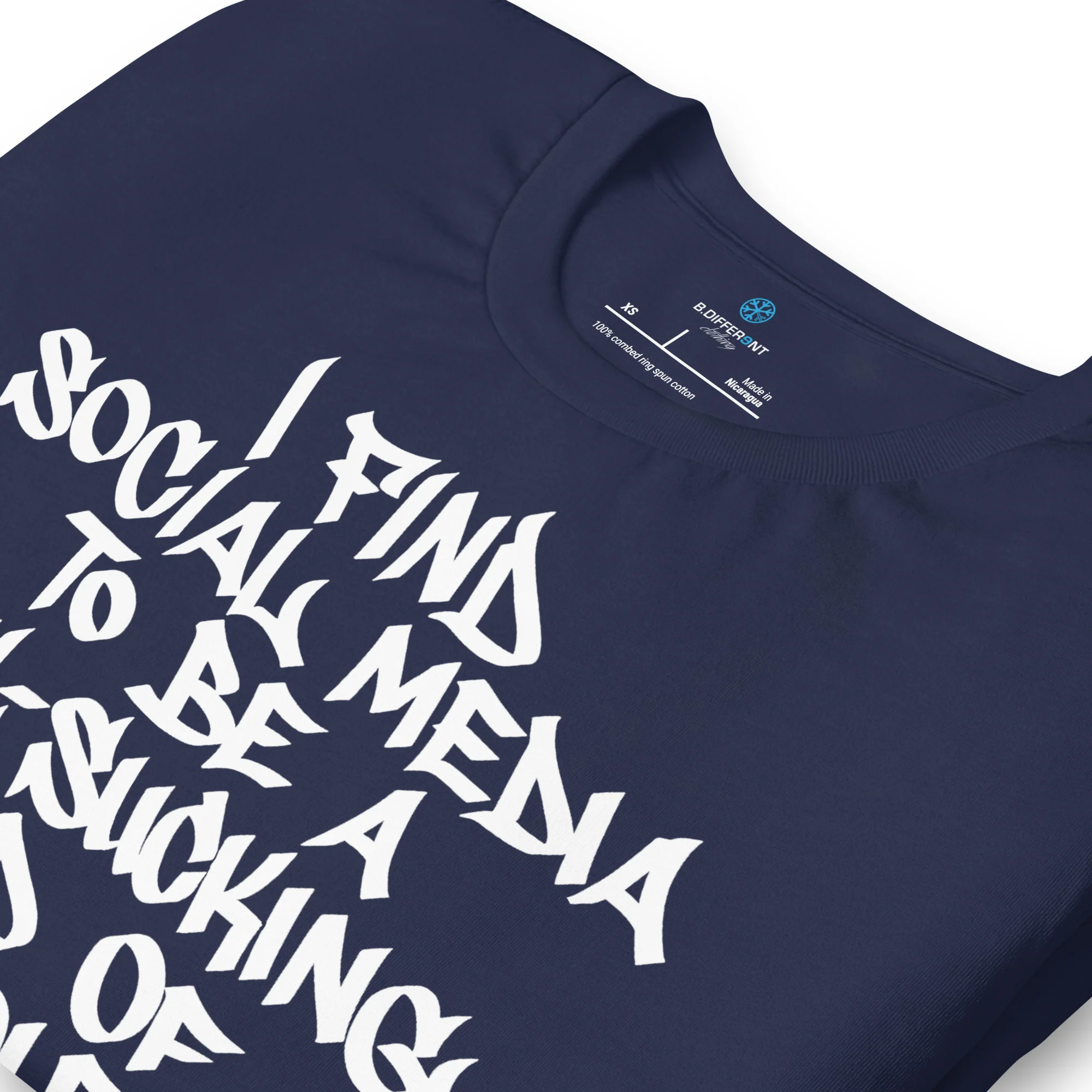 Social Media Graffiti Tag Tee - Image 36