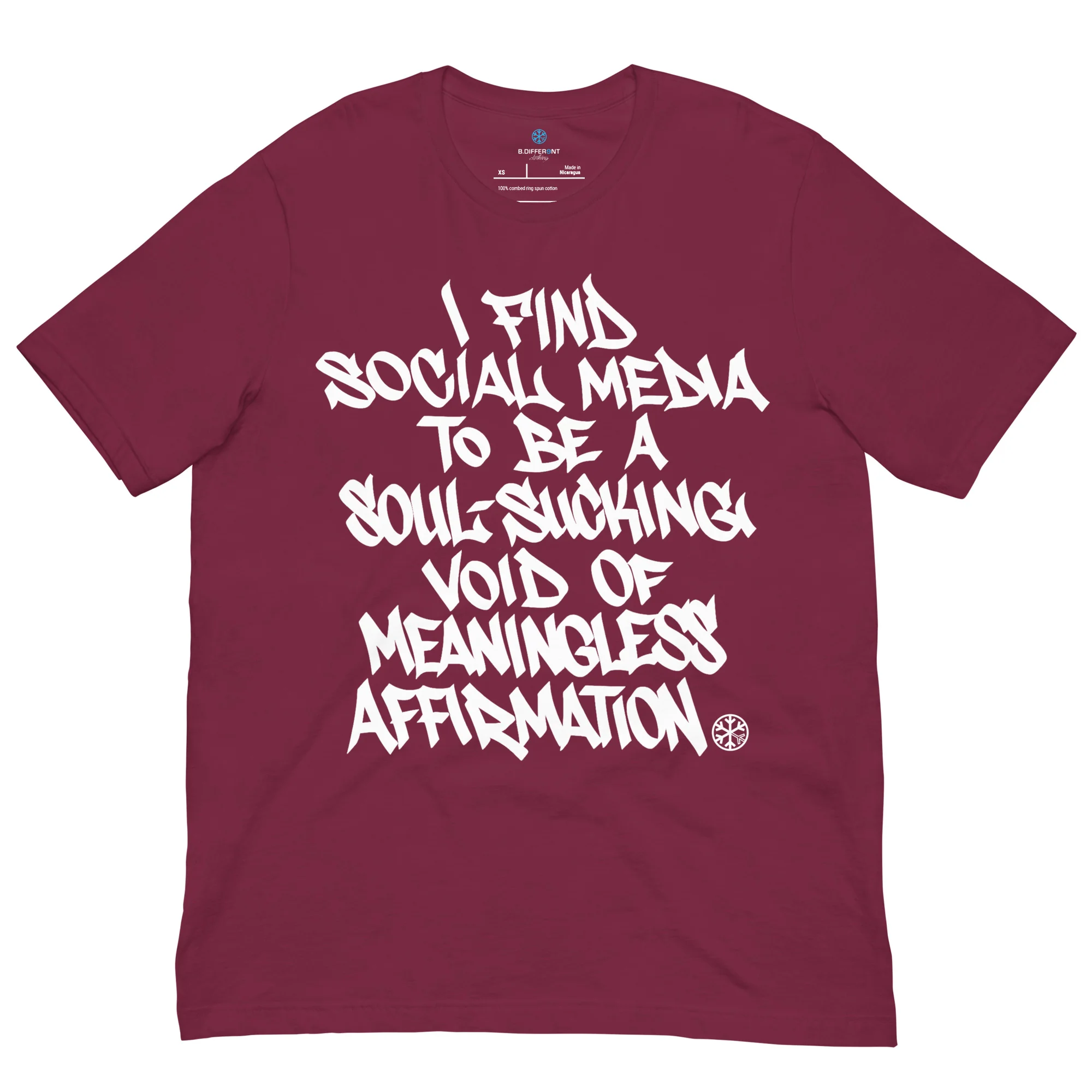 Social Media Graffiti Tag Tee - Image 37