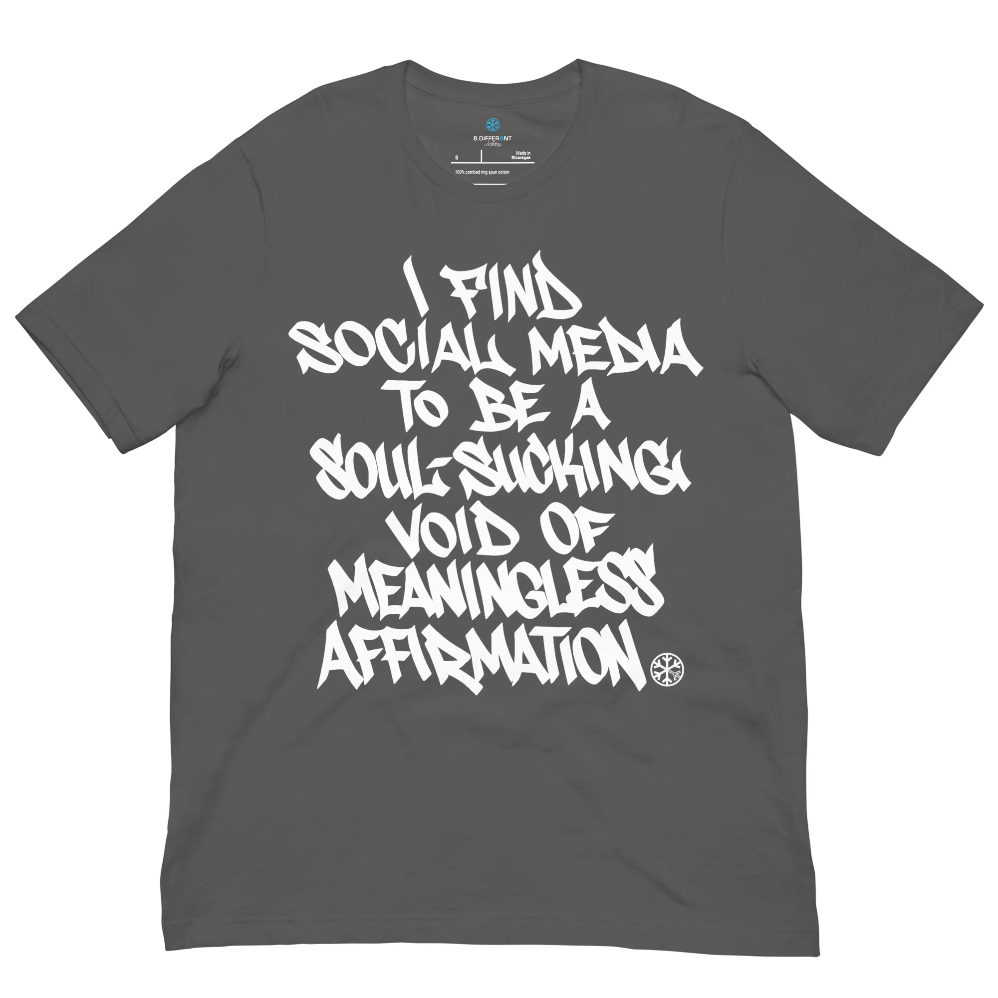 Social Media Graffiti Tag Tee - Image 43