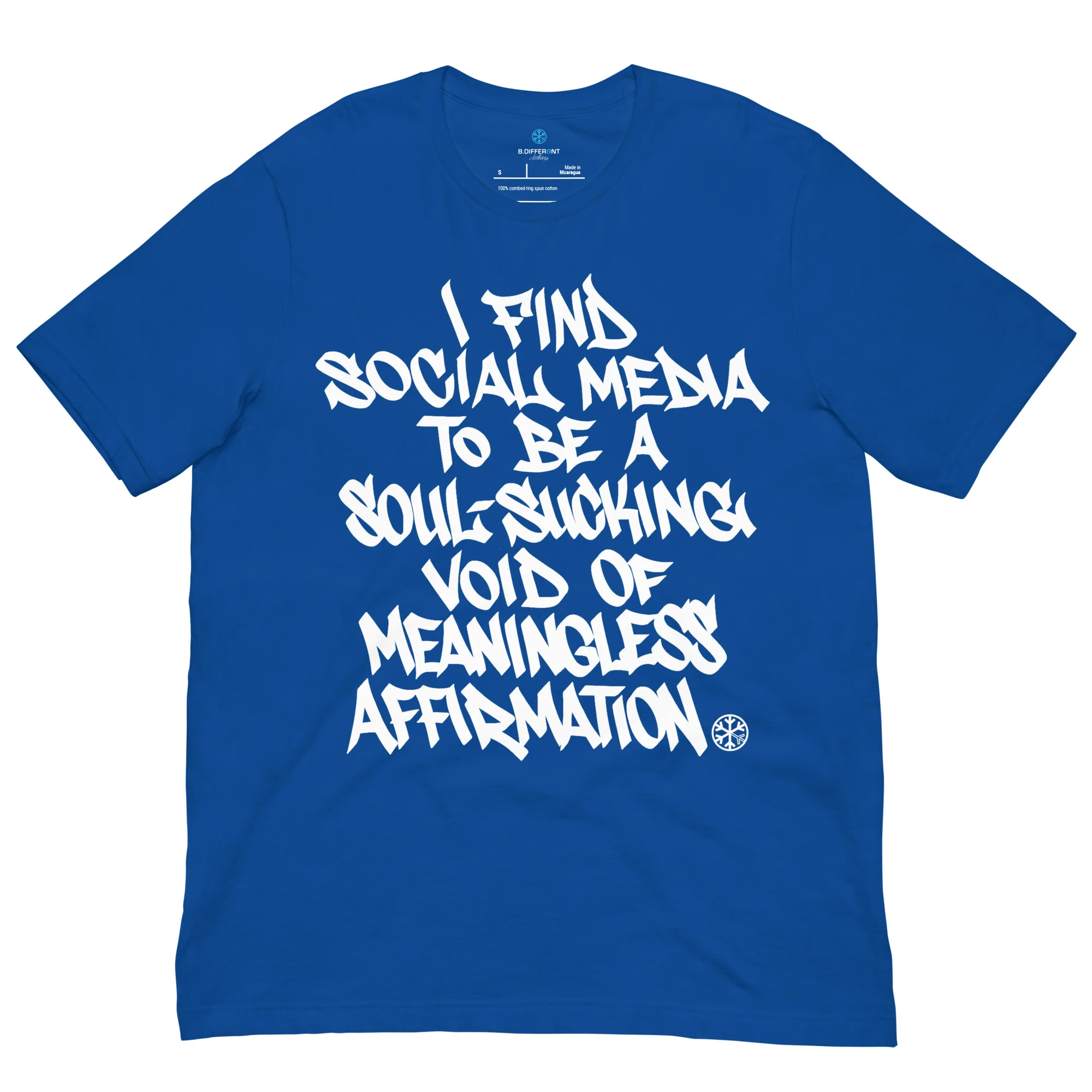 Social Media Graffiti Tag Tee - Image 49